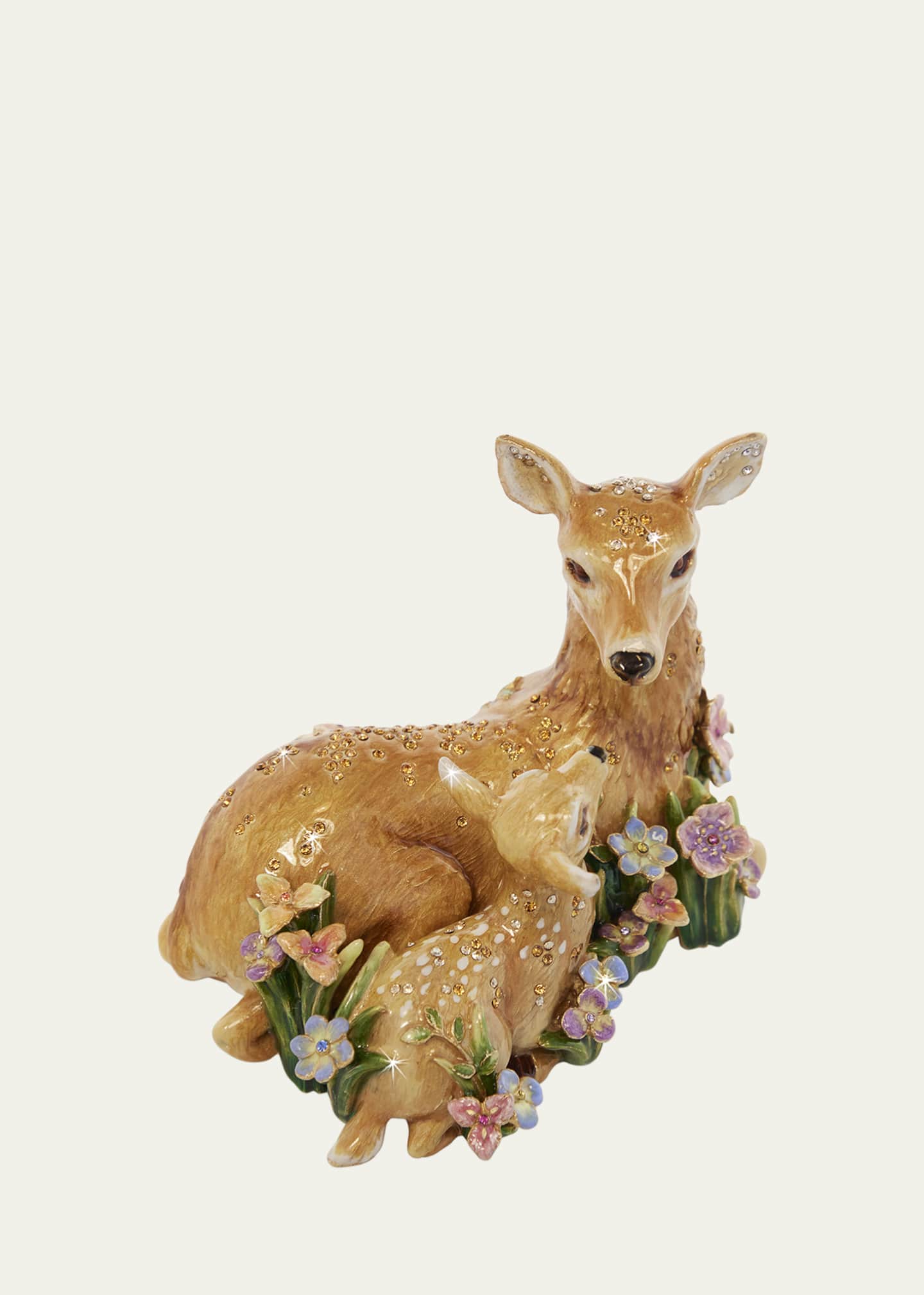 Jay Strongwater Mother and Fawn Figure Image 2 of 3
