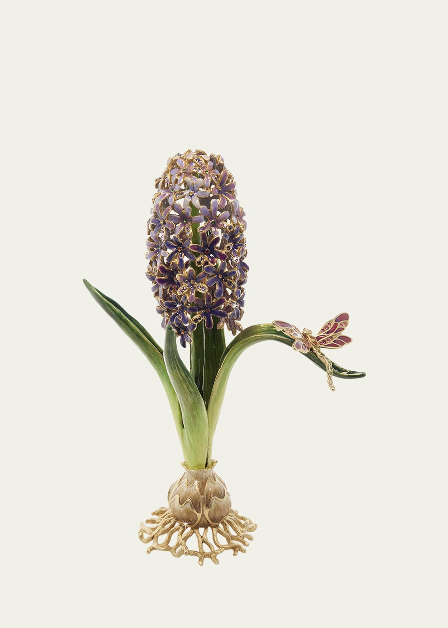 Jay Strongwater Hyacinth Flower Figure Image 2 of 5
