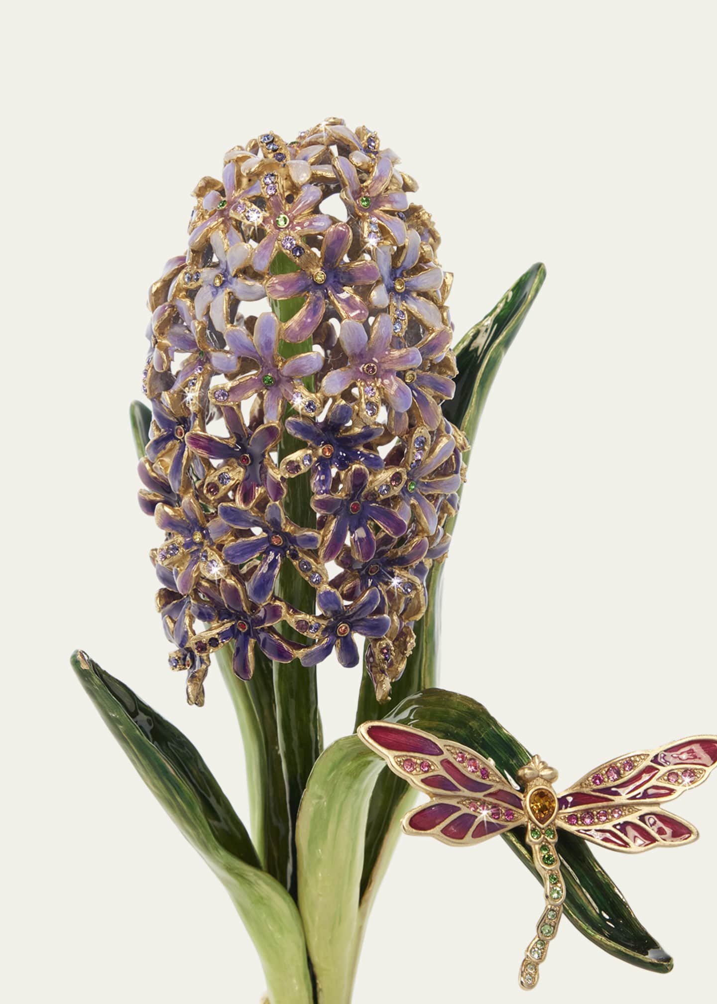 Jay Strongwater Hyacinth Flower Figure Image 3 of 5