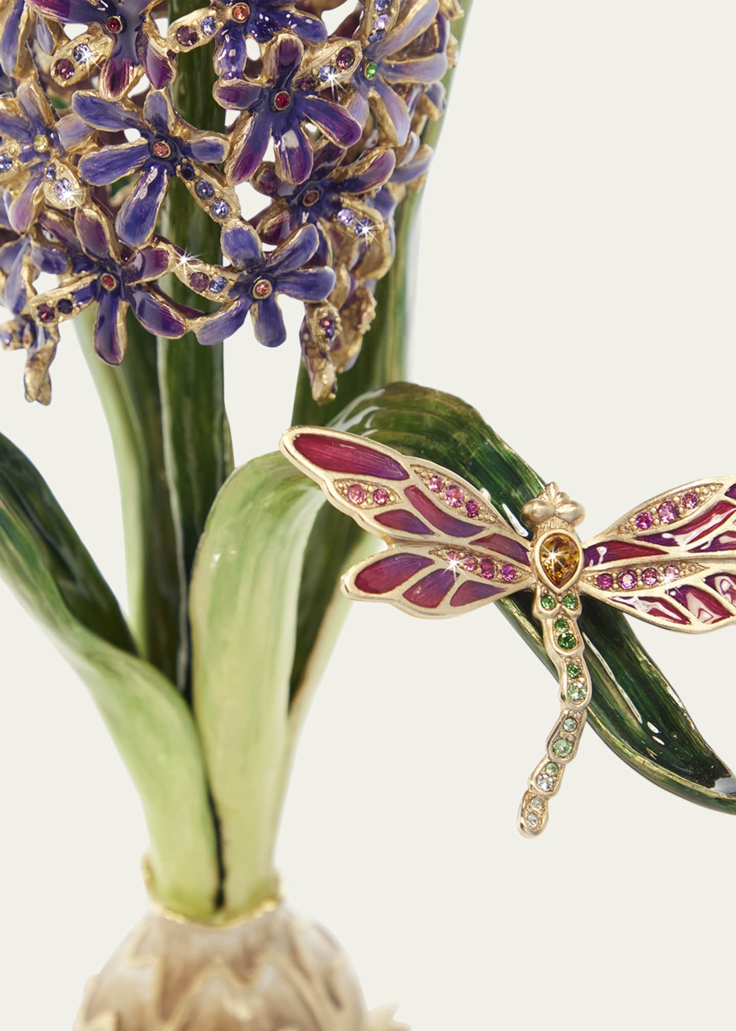 Jay Strongwater Hyacinth Flower Figure Image 4 of 5
