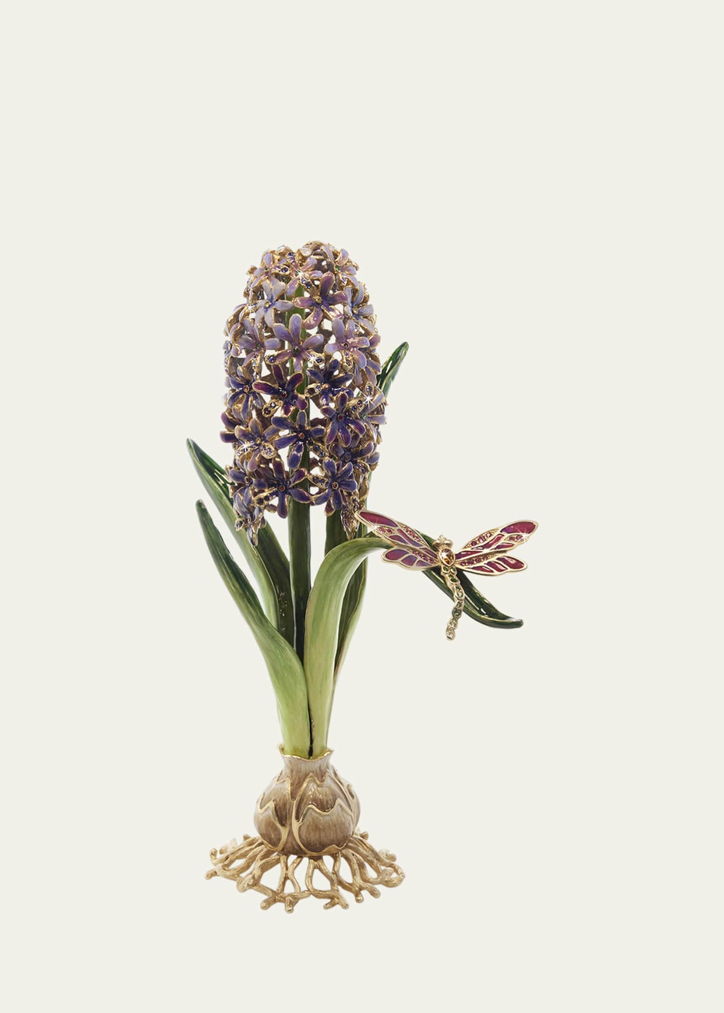 Jay Strongwater Hyacinth Flower Figure Image 1 of 5