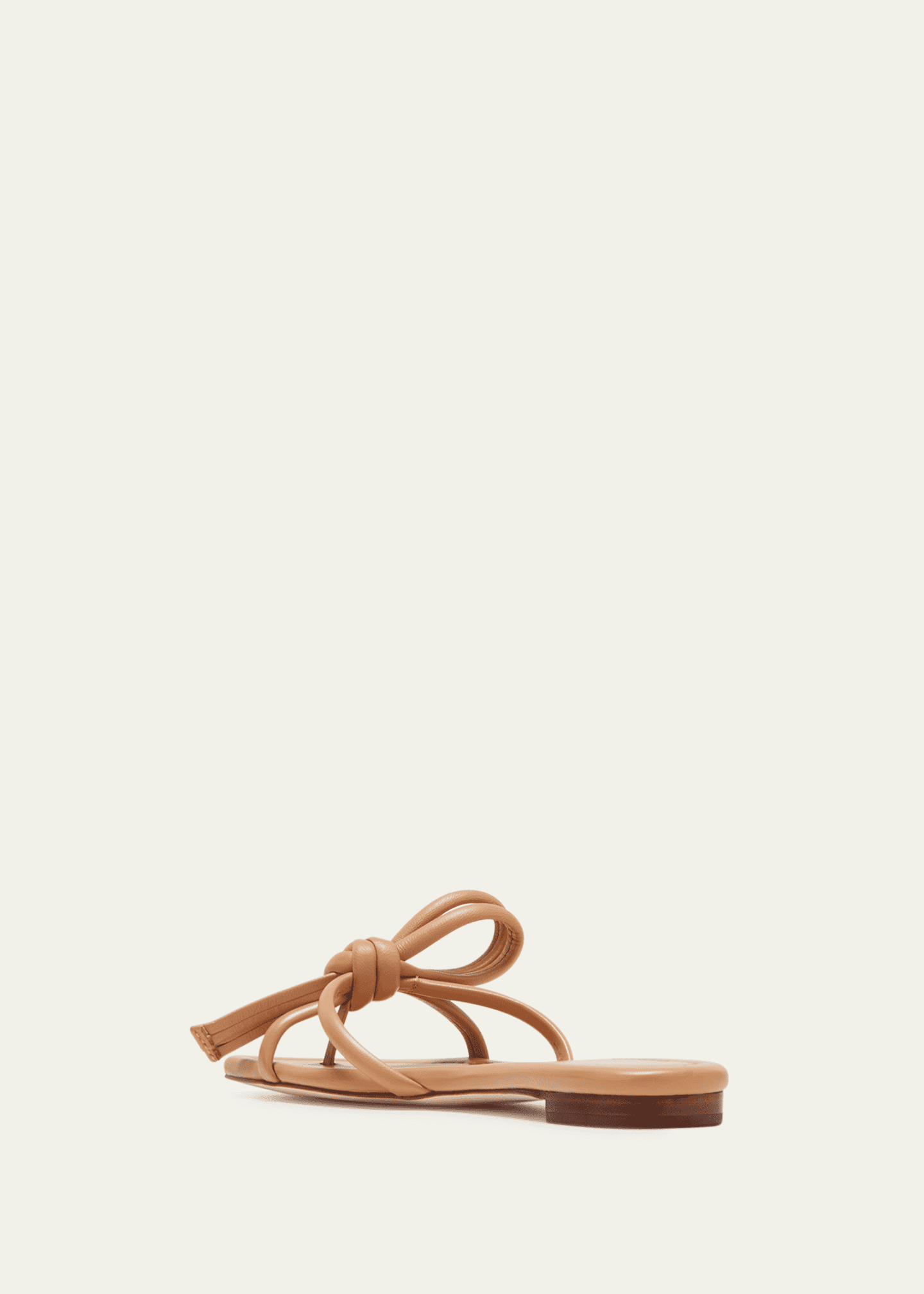 Loeffler Randall Hadley Leather Bow Sandals Image 4 of 5