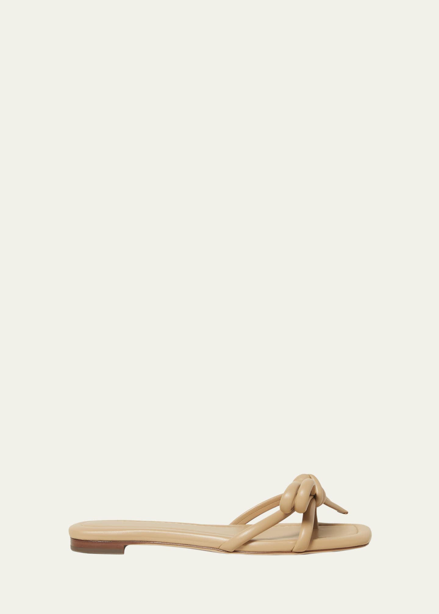 Loeffler Randall Hadley Leather Bow Sandals Image 1 of 5