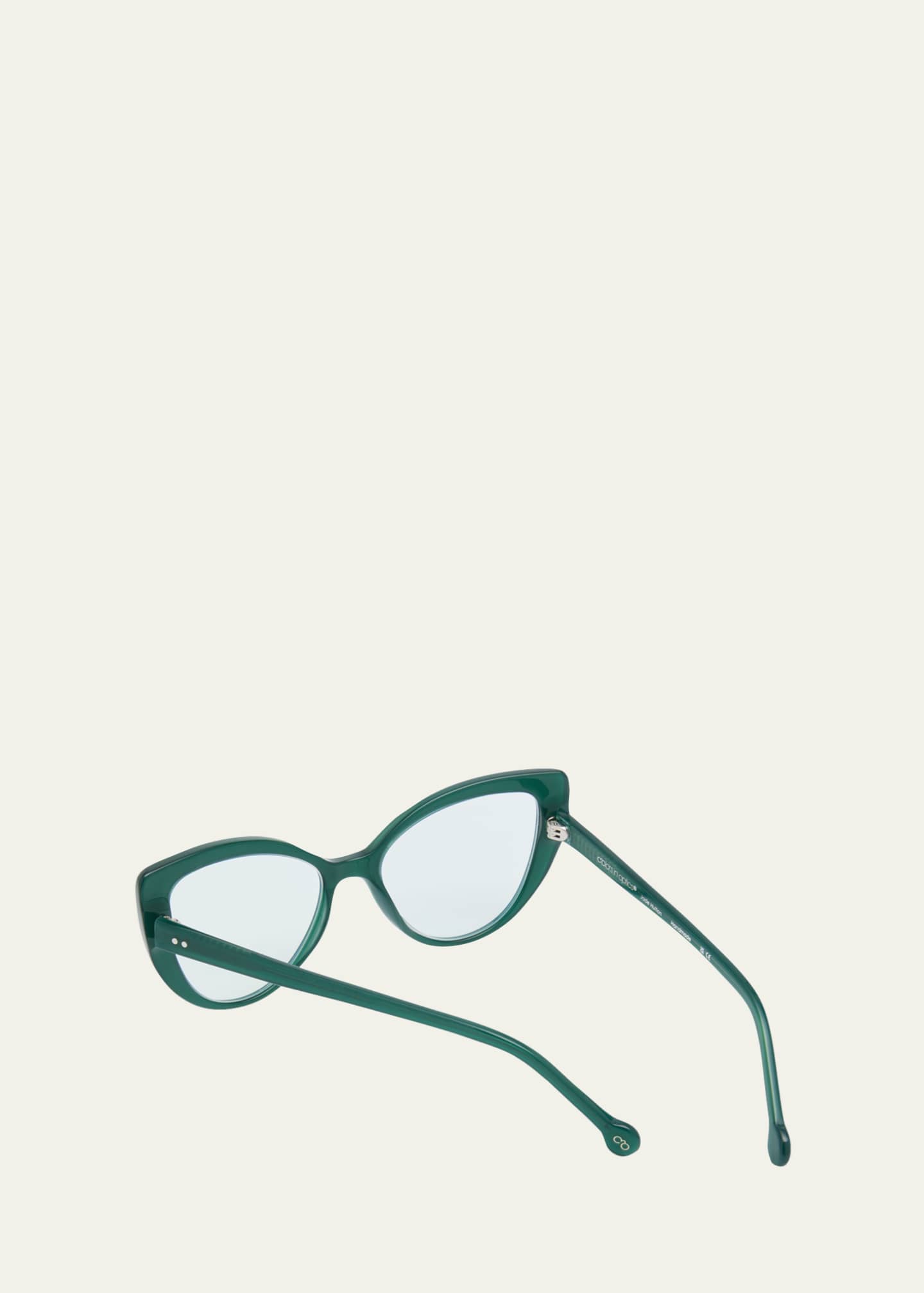 Colors In Optics Blue Blocking Acetate CatEye Readers, +0 Bergdorf Goodman