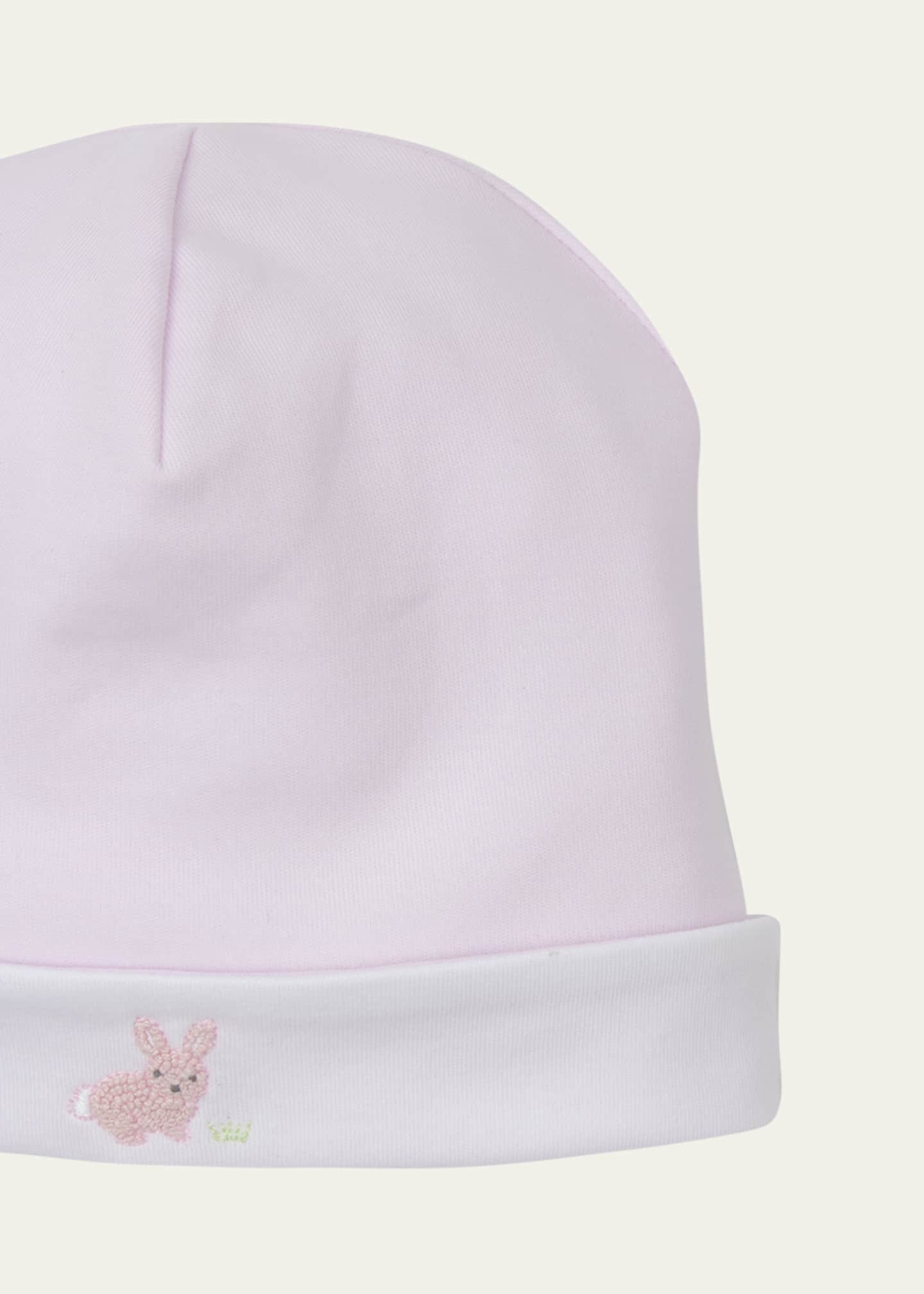 Kissy Kissy Bunny Burrows Embroidered Baby Hat Bergdorf Goodman