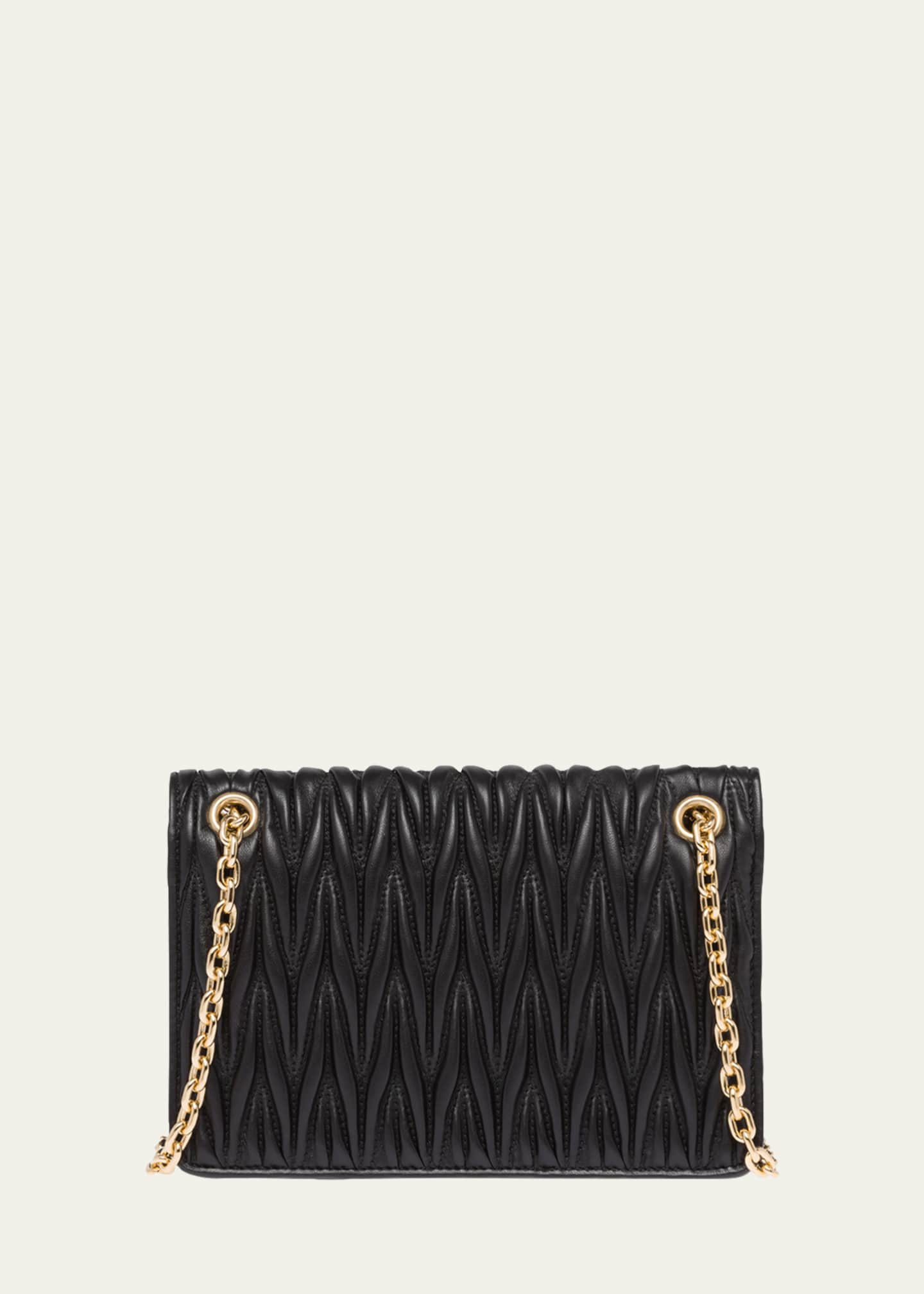 Miu miu matelassé mini crossbody bag 2025