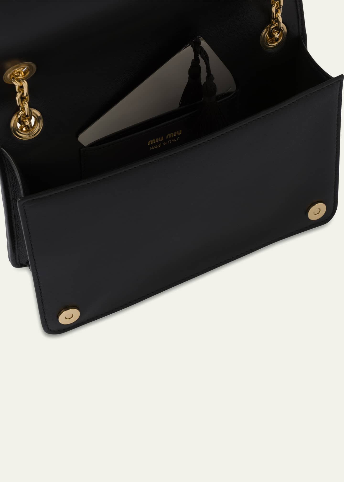 Miu Miu Matelasse Leather Crossbody Flap Bag Bergdorf Goodman