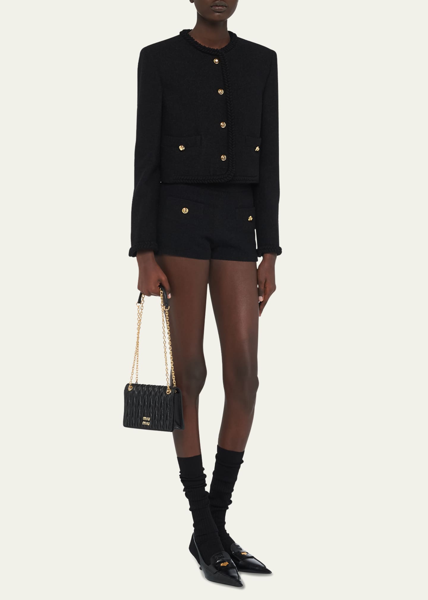 Miu Miu Matelasse Leather Crossbody Flap Bag Bergdorf Goodman