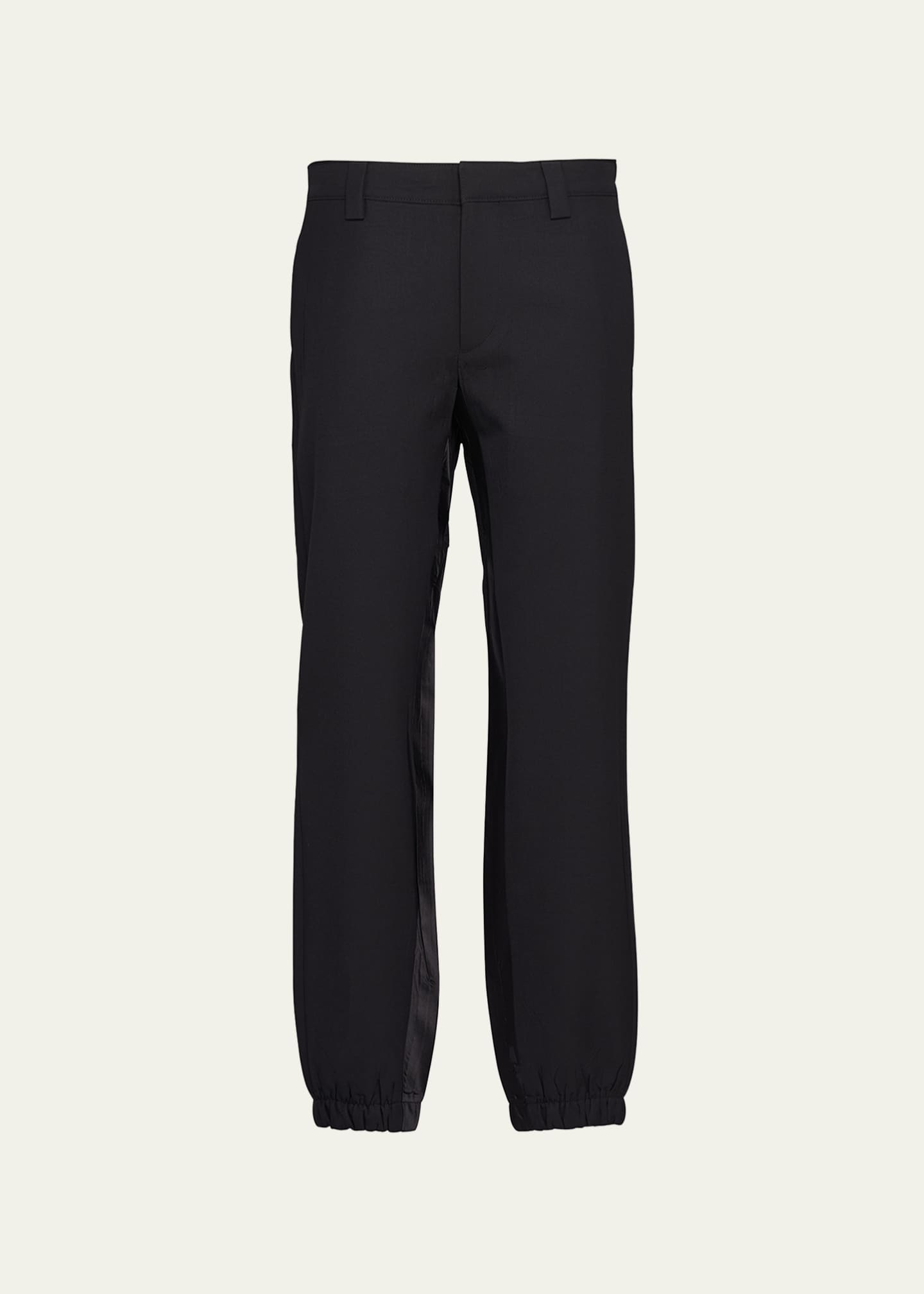 Prada Men s Pleated Gabardine Pants Bergdorf Goodman