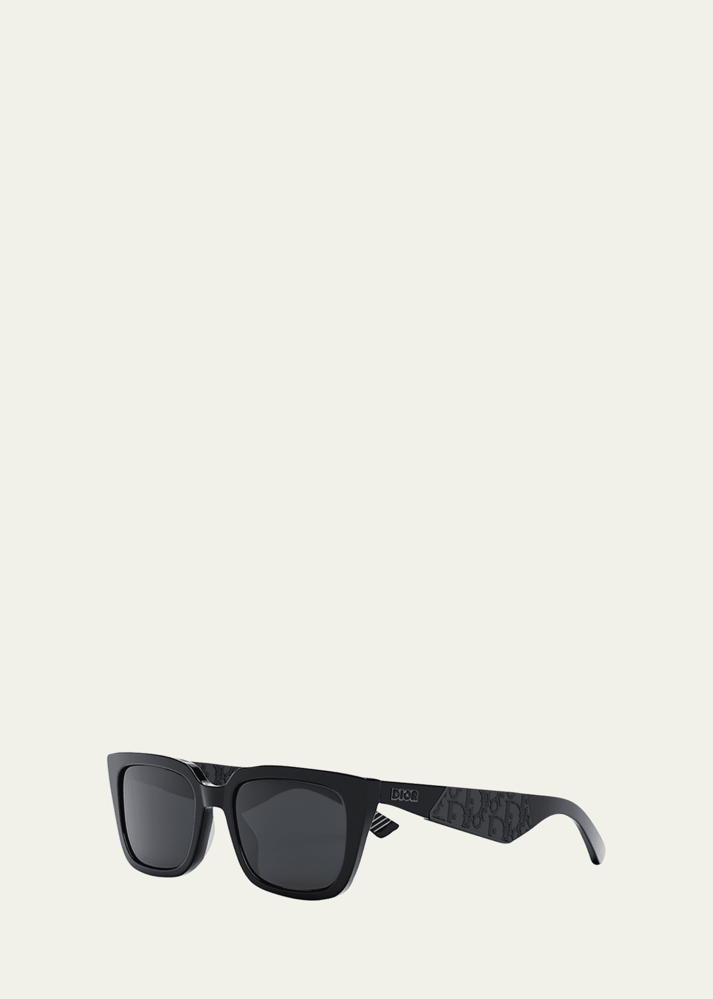 Dior Men's Dior B27 S2I Rubber Logo Square Sunglasses - Bergdorf Goodman