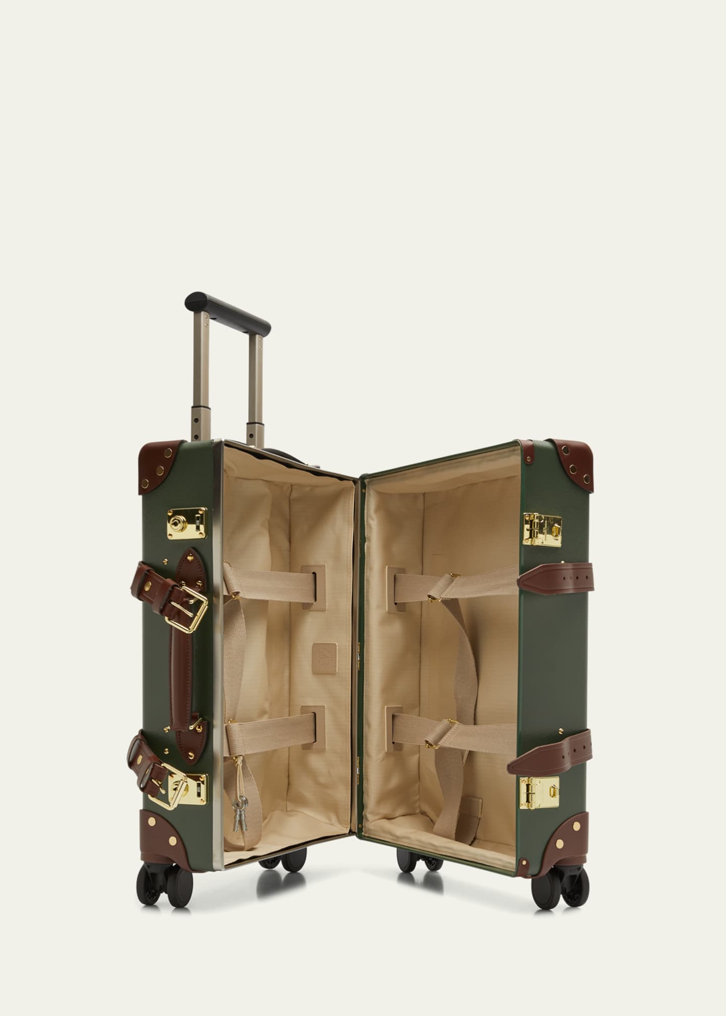 Globe Trotter Suitcase Centenary Leather CarryOn Luggage Bergdorf Goodman