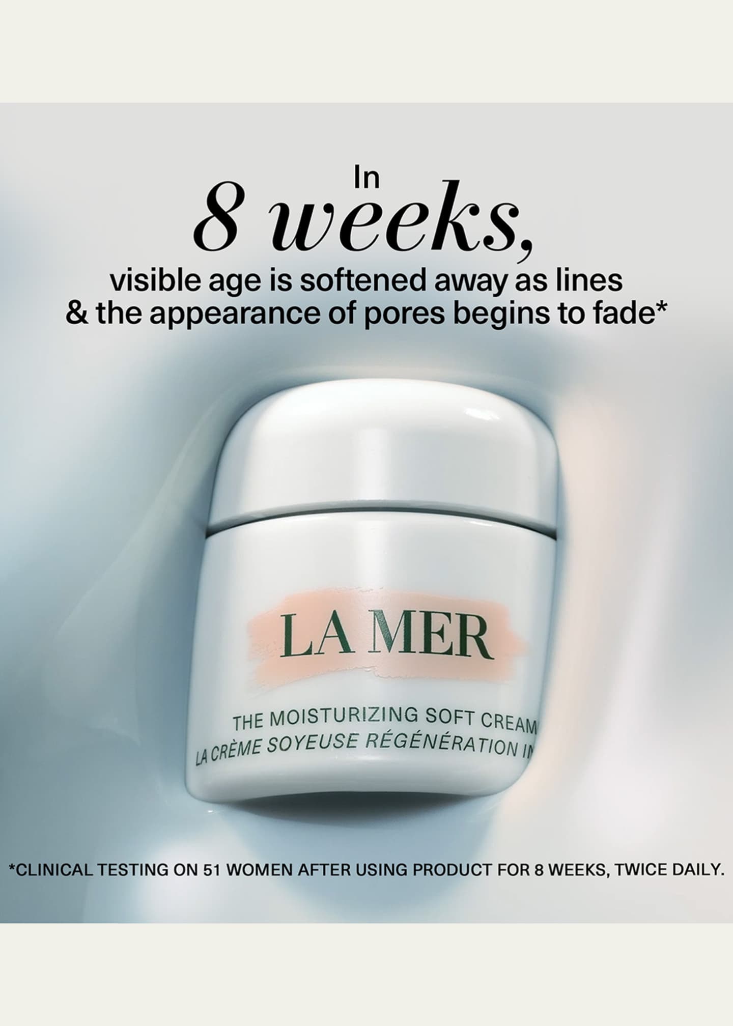 La Mer The Moisturizing Soft Cream, 2.0 oz. Image 4 of 5