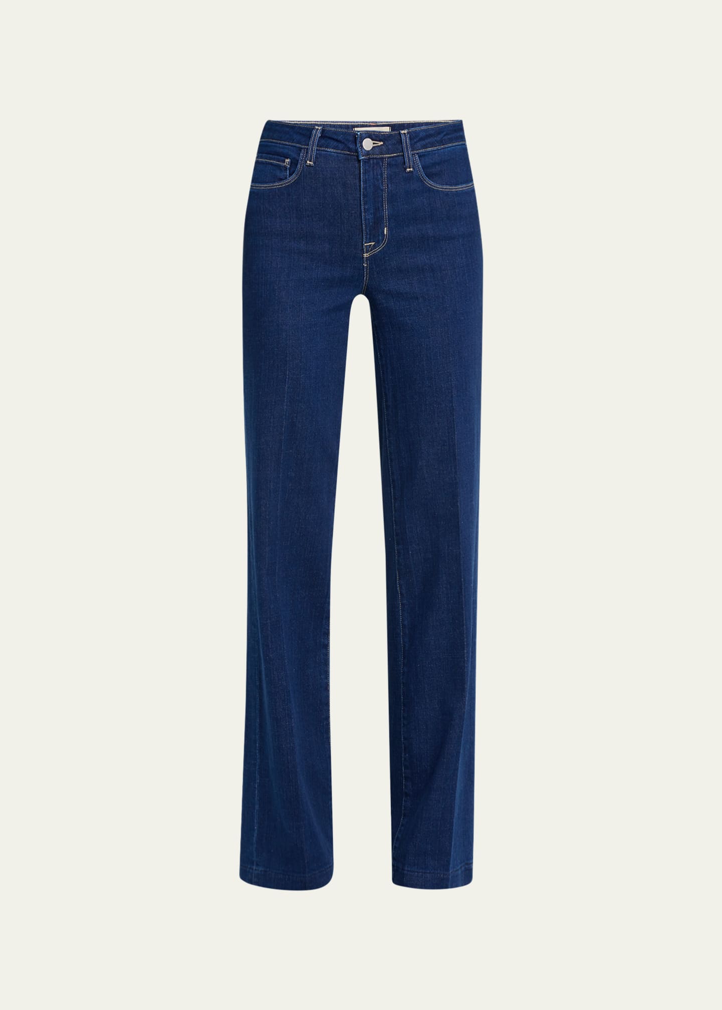 L'Agence Clayton High Rise Wide-Leg Jeans - Bergdorf Goodman