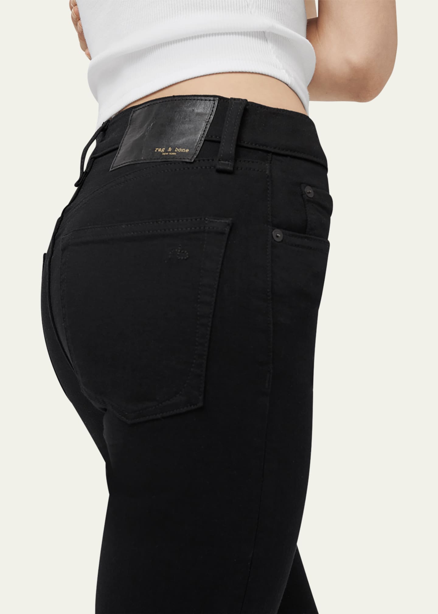 Rag & top bone cropped jeans