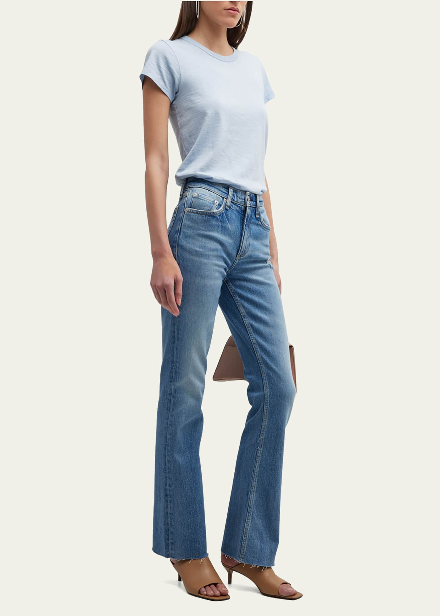 Mid Rise Bootcut Jeans