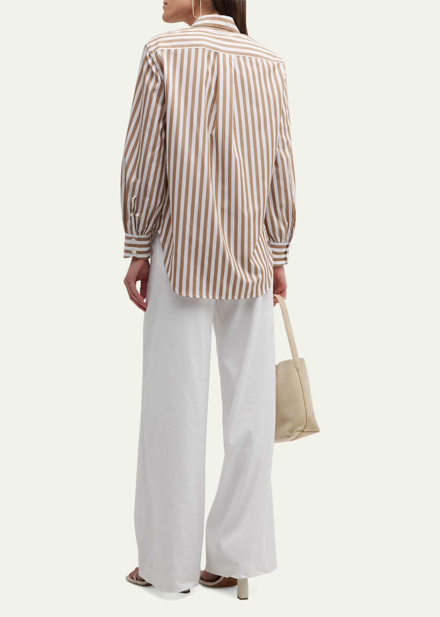 Rag & Bone Maxine Striped Button-Front Shirt Image 3 of 5