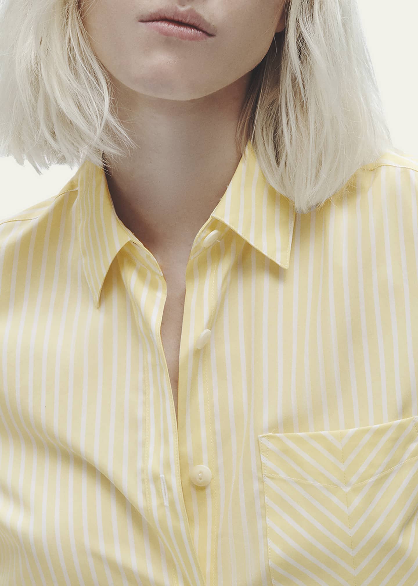 Rag & Bone Maxine Striped Button-Front Shirt Image 5 of 5
