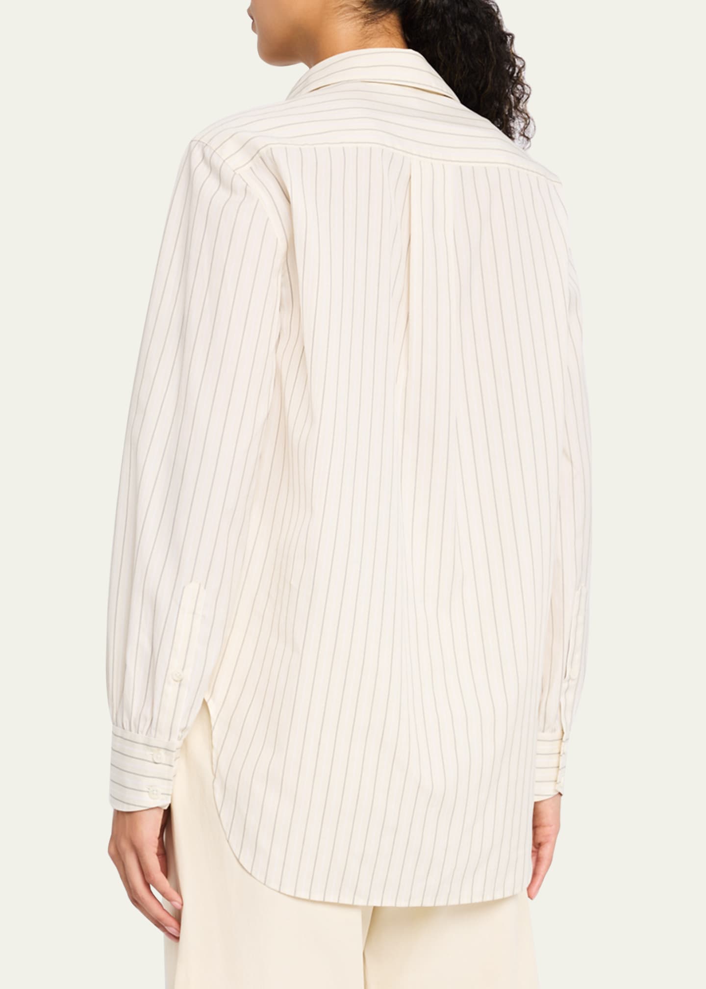 Rag & Bone Maxine Striped Button-Front Shirt Image 3 of 5