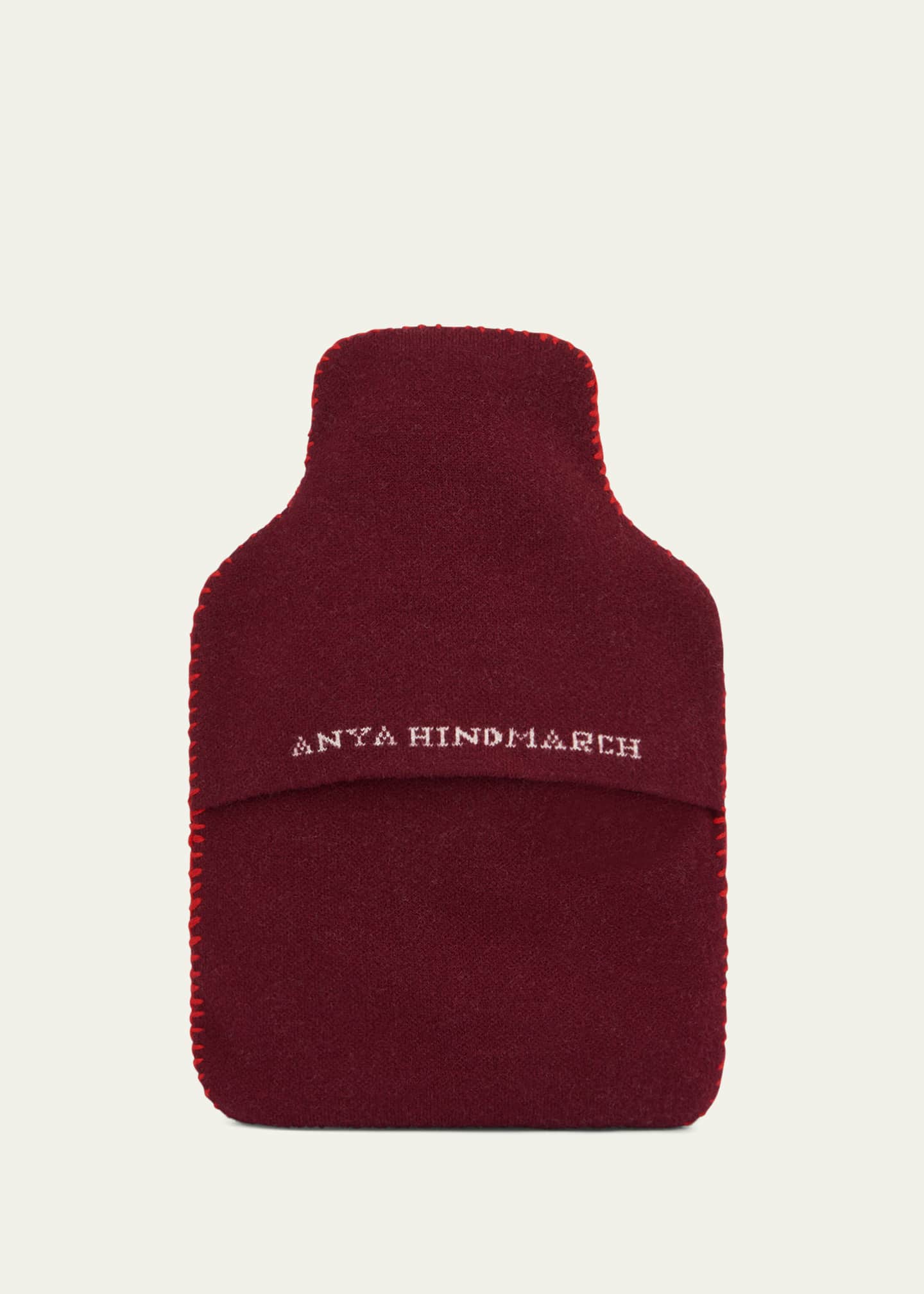 Anya Hindmarch Oops Red Hot Water Bottle Cover - Bergdorf Goodman