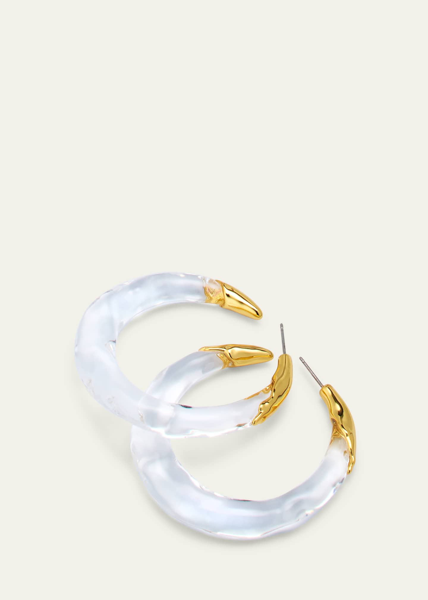 Alexis Bittar Molten Hoop Earrings Image 3 of 4