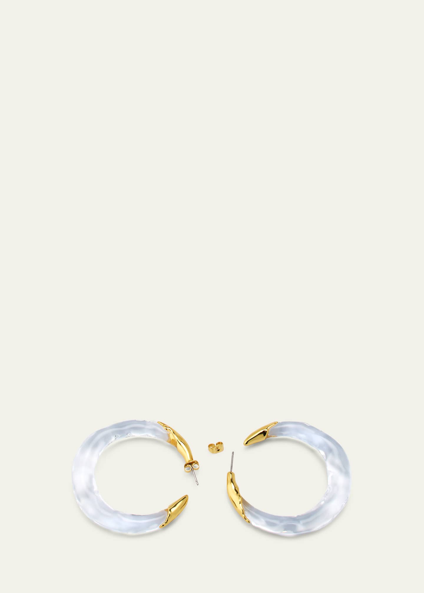 Alexis Bittar Molten Hoop Earrings Image 4 of 4