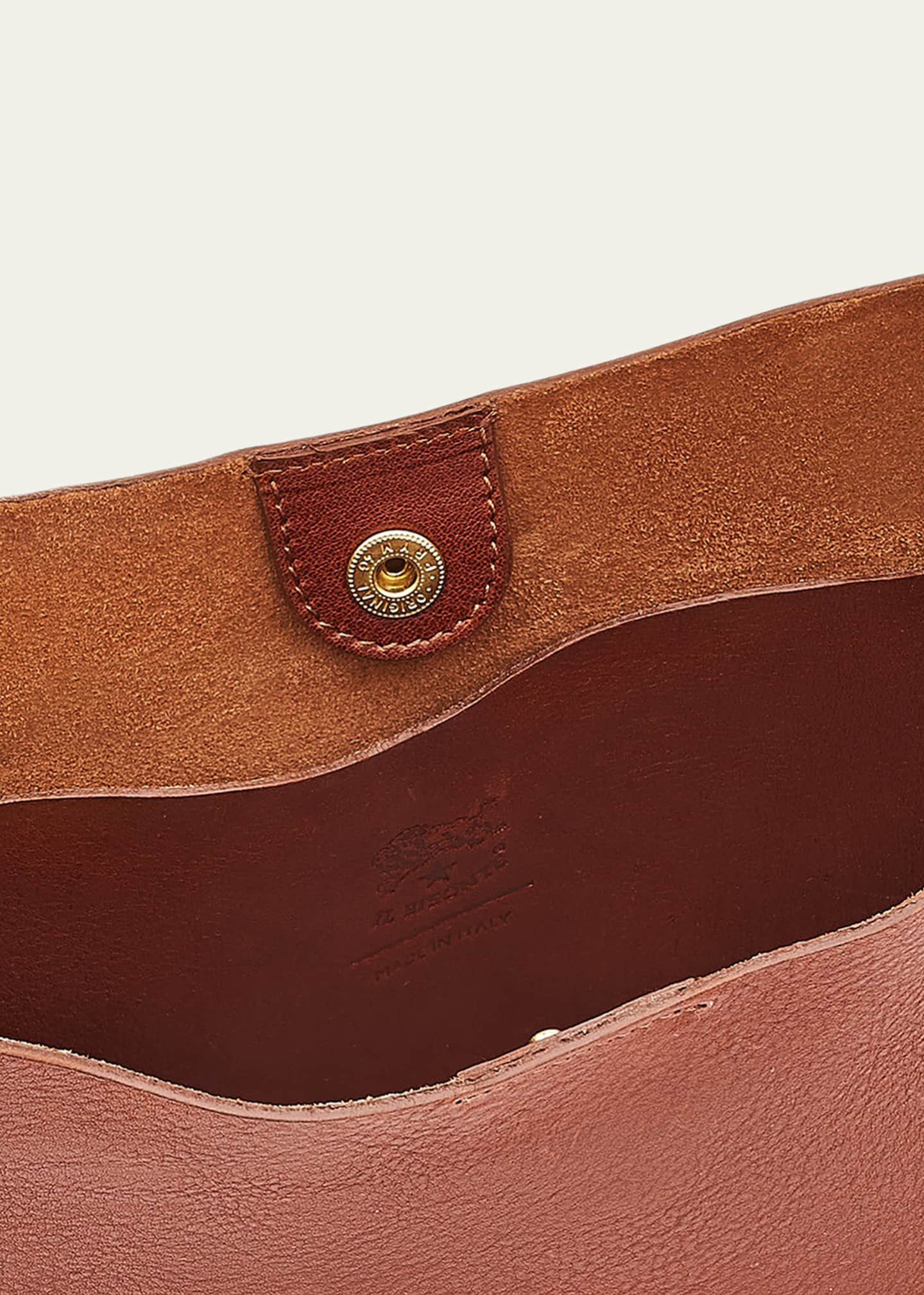 Il Bisonte Le Laudi Leather Crossbody Bag Image 3 of 4