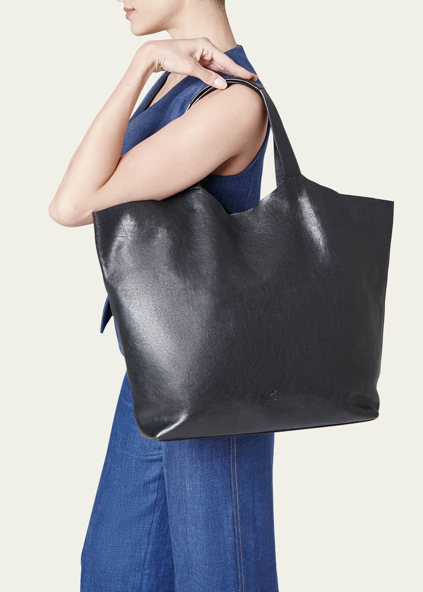 Il Bisonte Le Laudi Leather Shoulder Bag Image 4 of 4