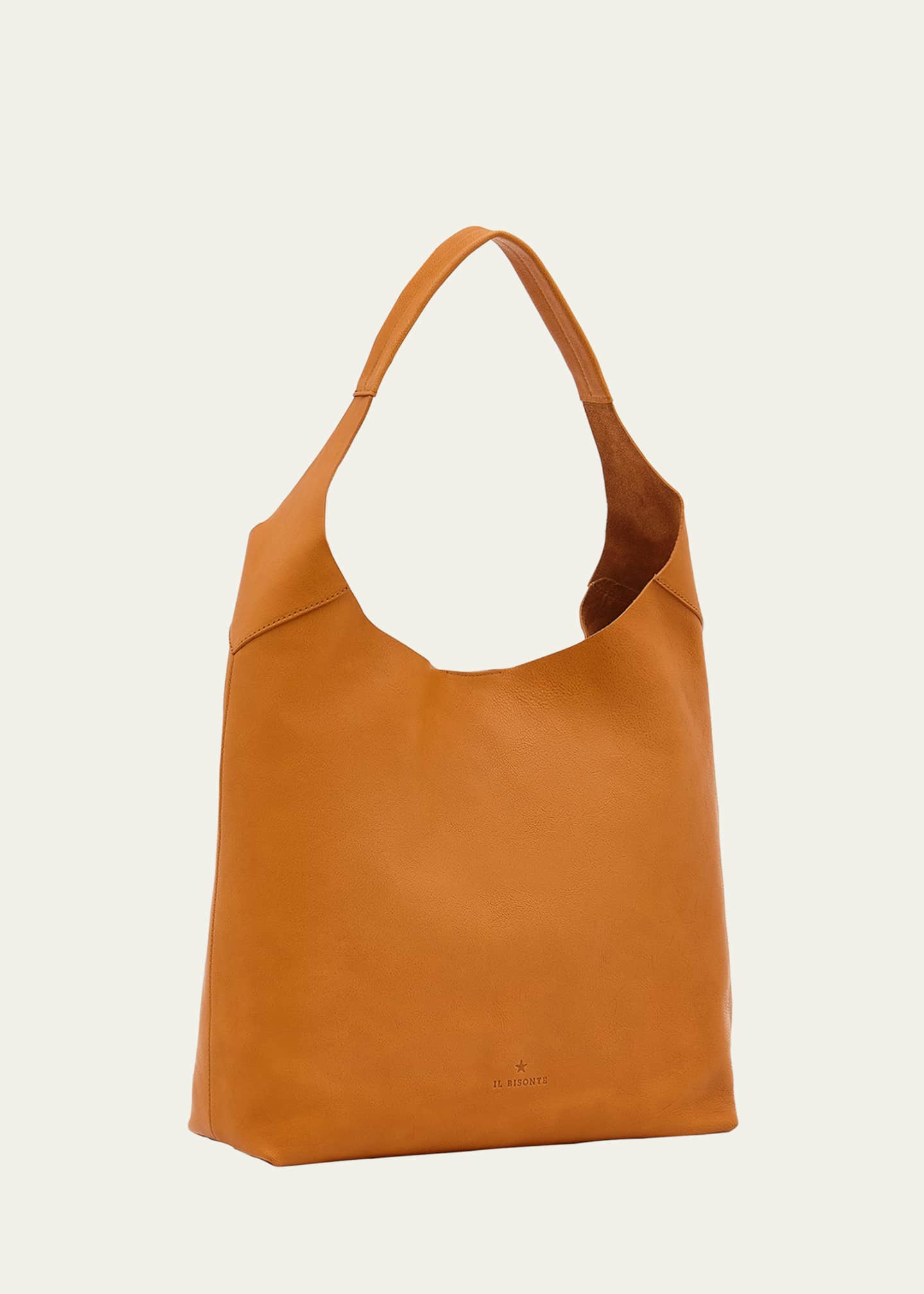 Il Bisonte Le Laudi Leather Shoulder Bag Image 2 of 4