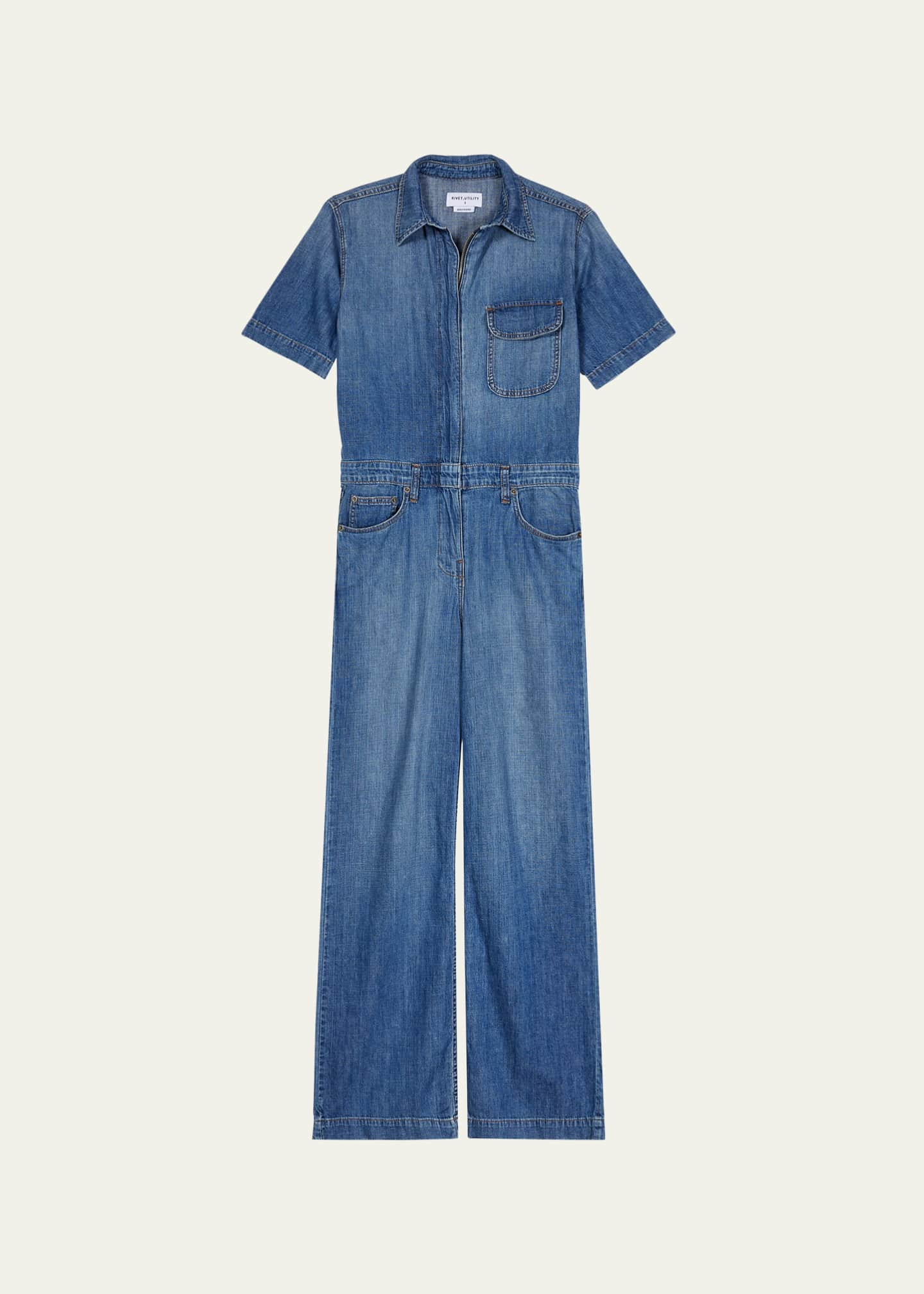 minkpink: marjo denim jumpsuit – Riffraff