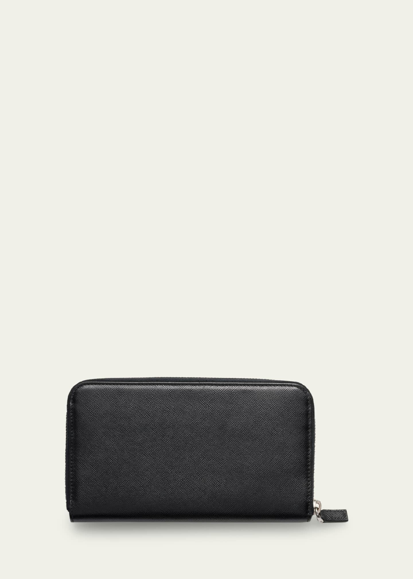 Prada Saffiano Leather Continental Wallet Image 3 of 4