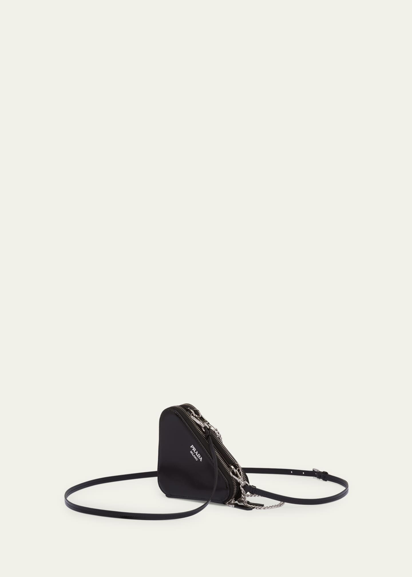 Prada Mini Crystal Triangle Shoulder Bag Image 2 of 3