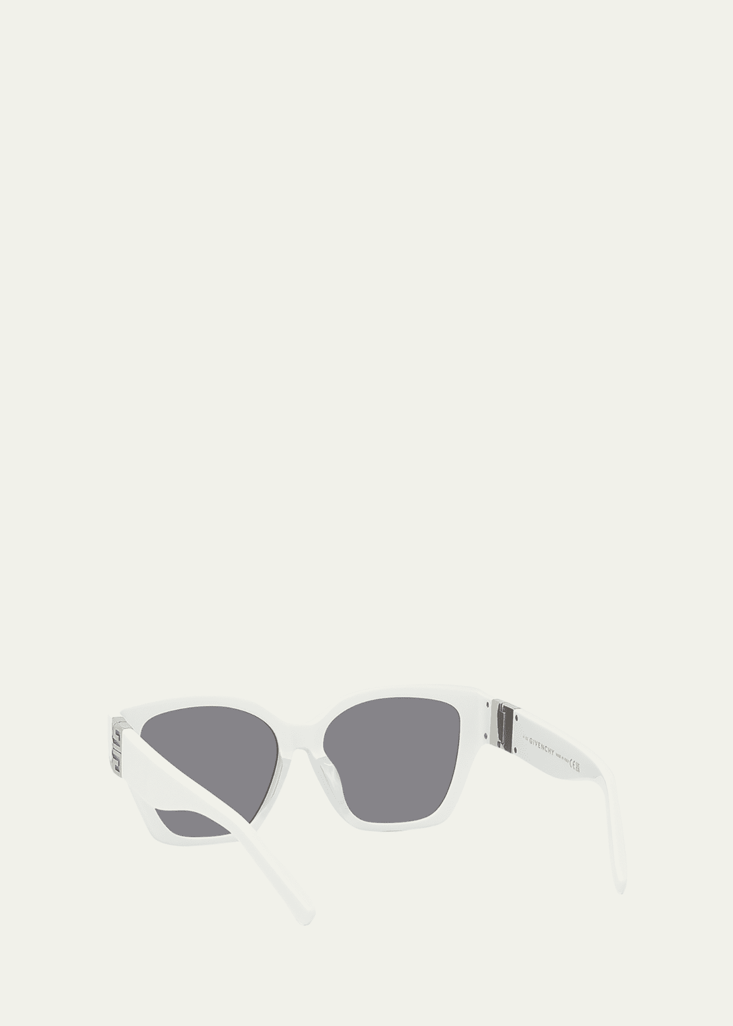 Givenchy White 4G Sunglasses