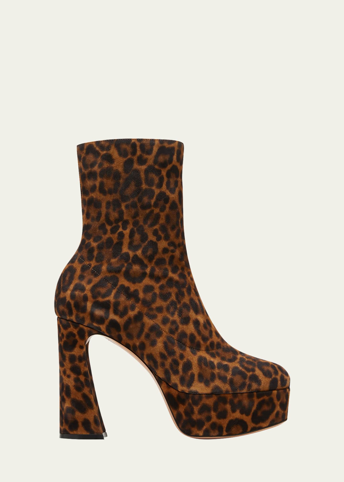 platform leopard boots