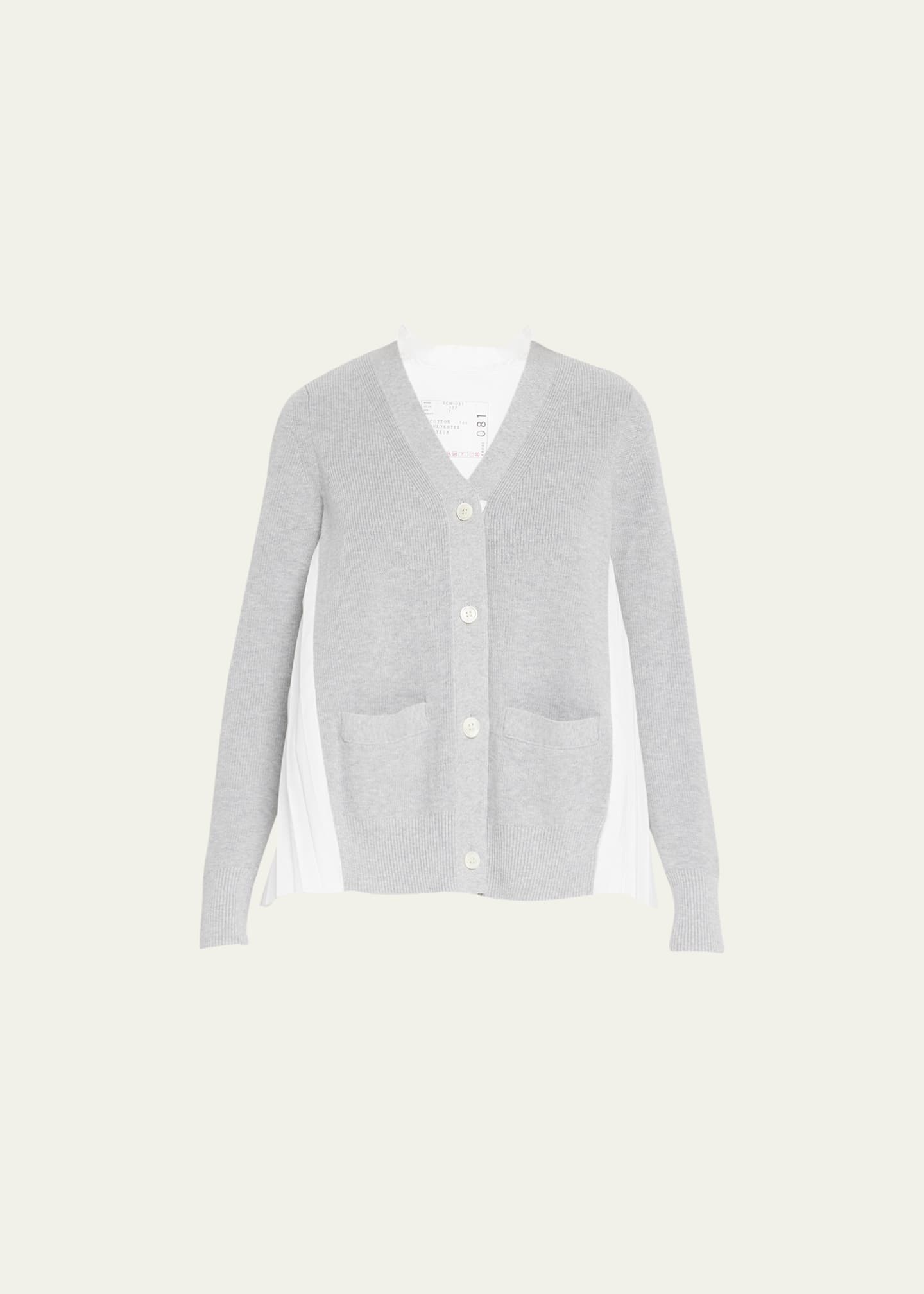 Sacai knitwear sale