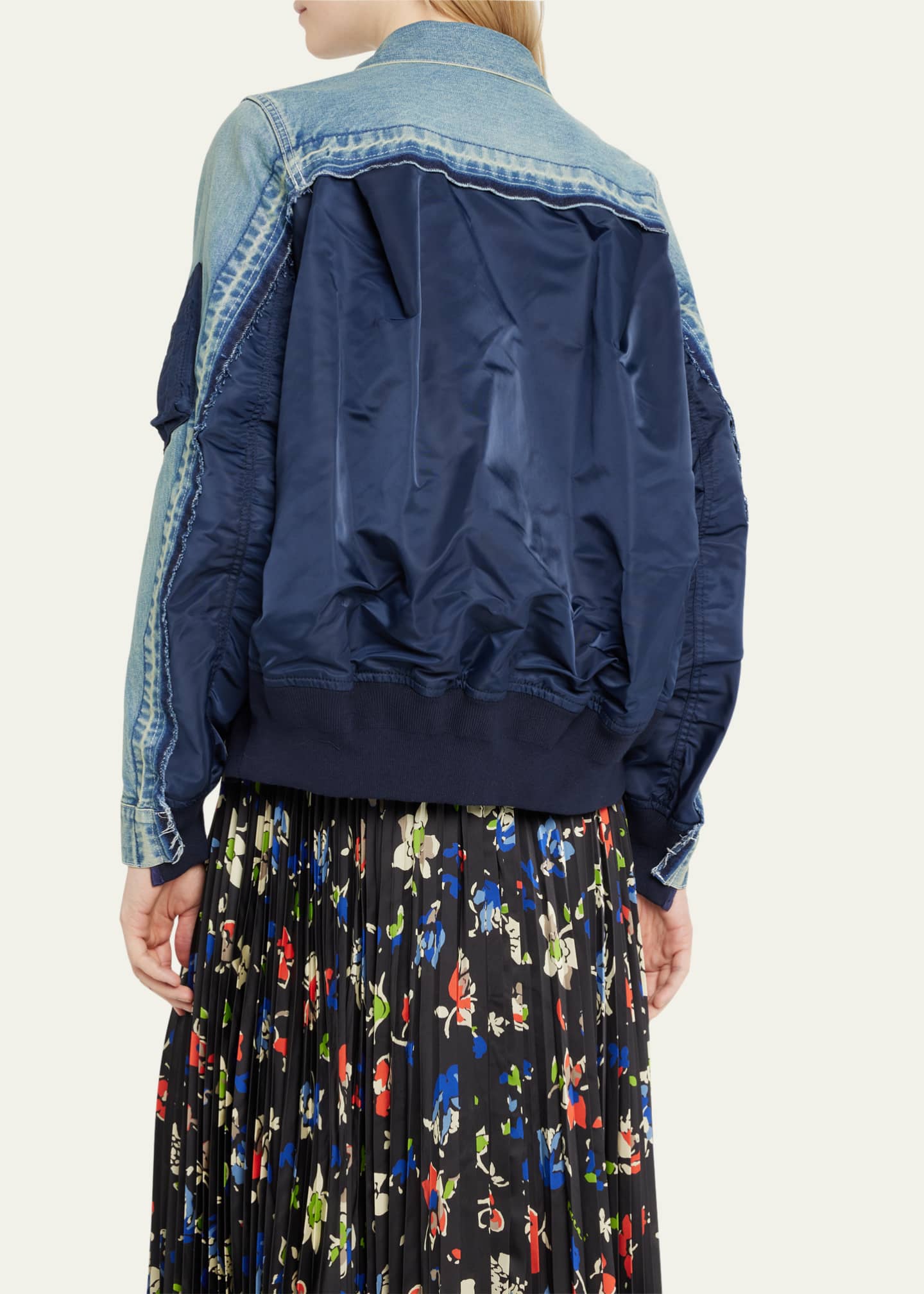 Hybrid sales denim jacket