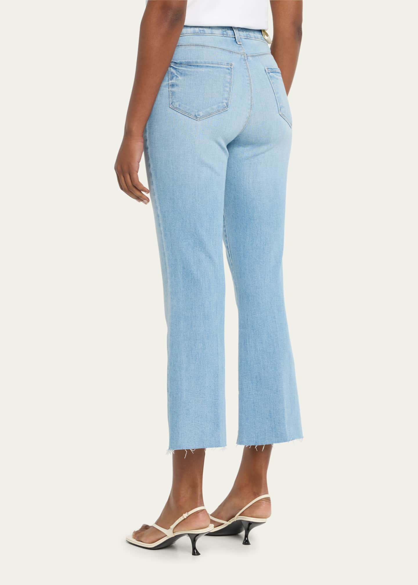 Kendra Hi-Rise Crop Flare