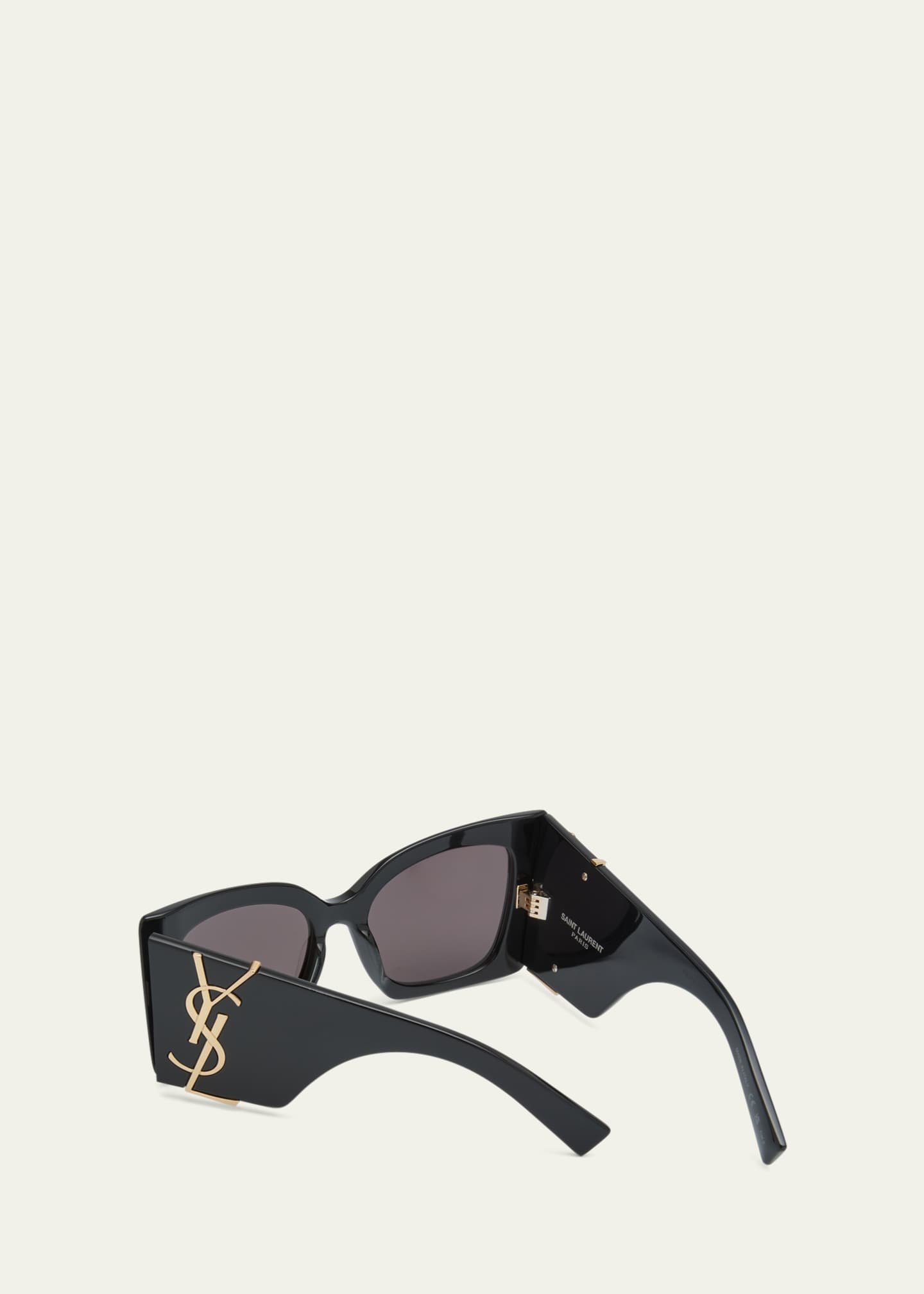 SAINT LAURENT YSL サンローラン サングラス BLAZE Saint Laurent Blaze SL M119/F 001 Sunglasses - US