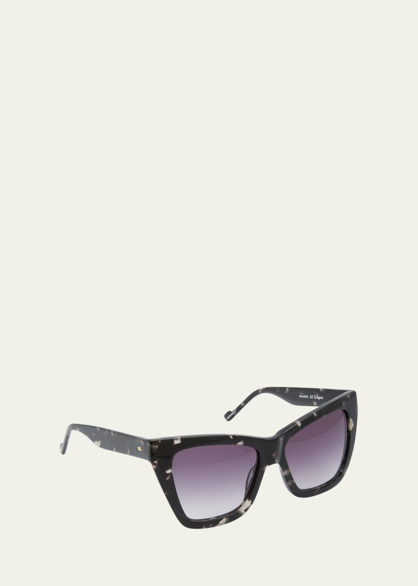 Le Specs Bio-Rapture Plastic Cat-Eye Sunglasses - Bergdorf Goodman