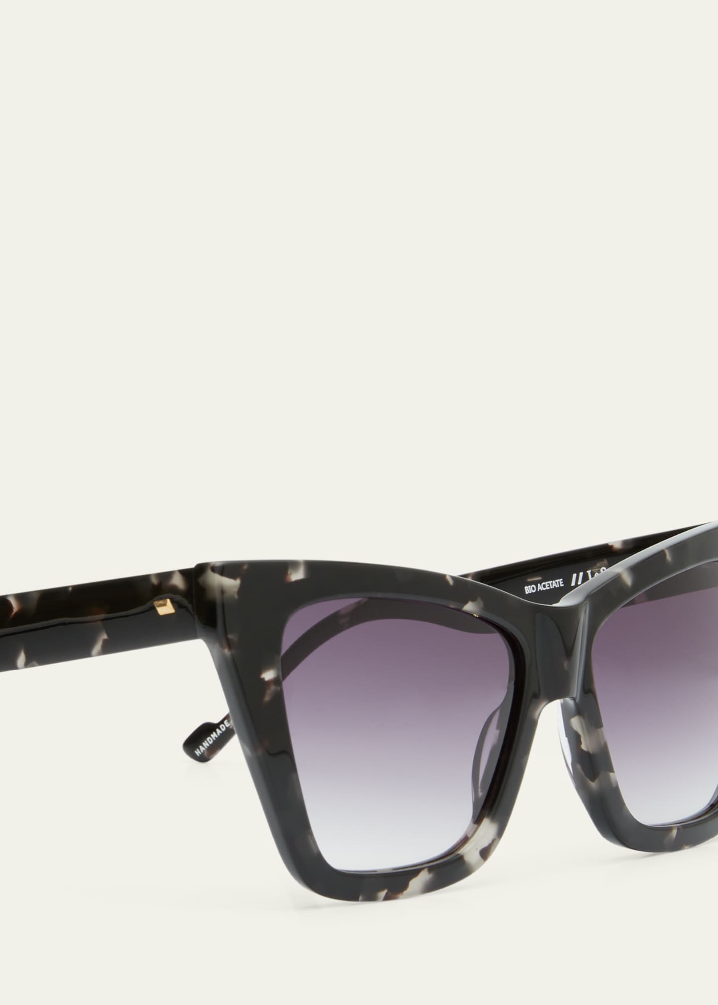 Le Specs Bio-Rapture Plastic Cat-Eye Sunglasses - Bergdorf Goodman