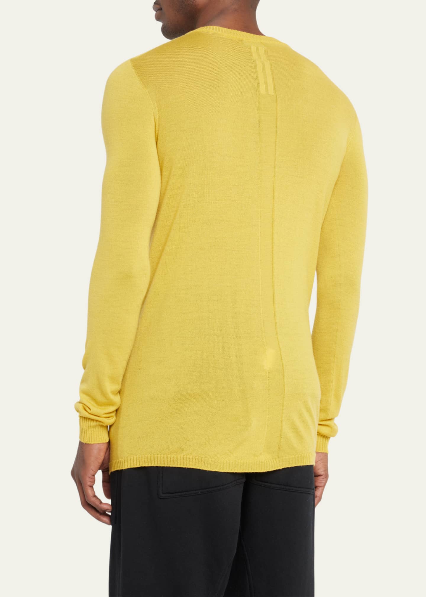 Rick Owens Men's Slim Fit Crewneck Sweater Bergdorf Goodman