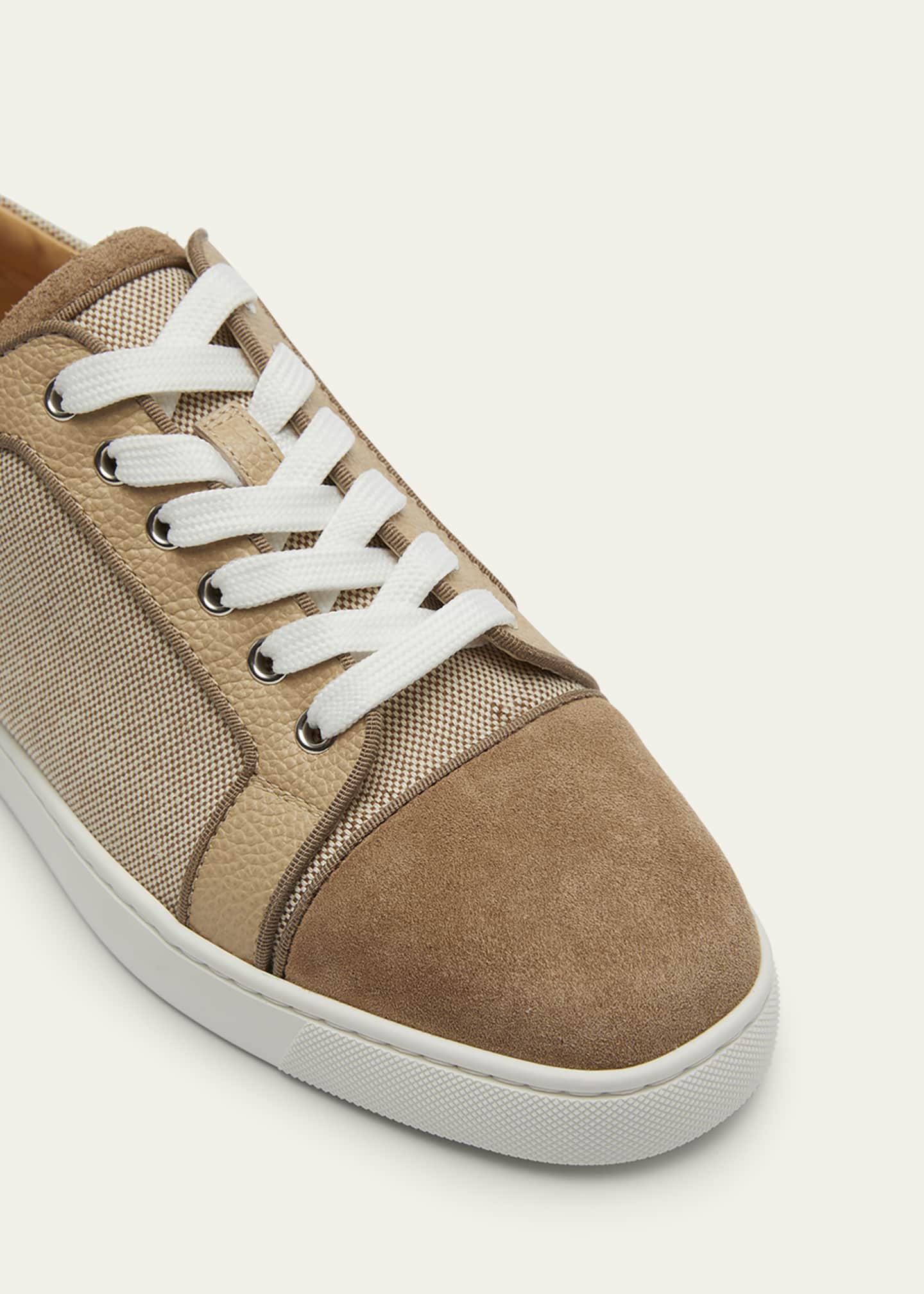 Christian Louboutin Men's Louis Junior Orlato TwoTone Sneakers