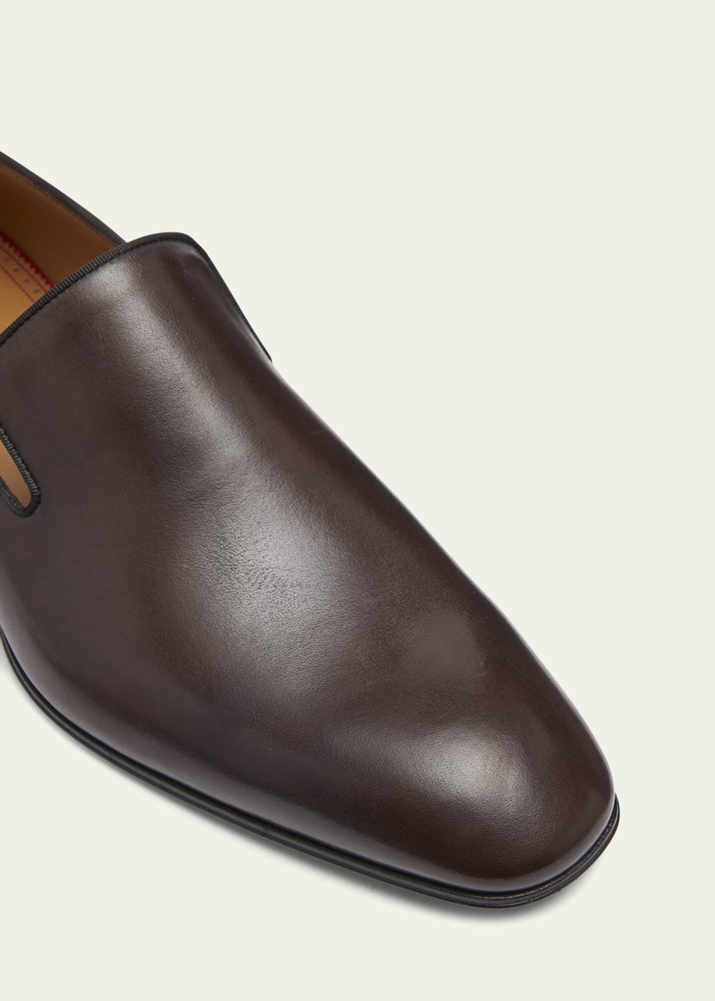 LOUBOUTIN, CHRISTIAN Brown Loafers for Men
