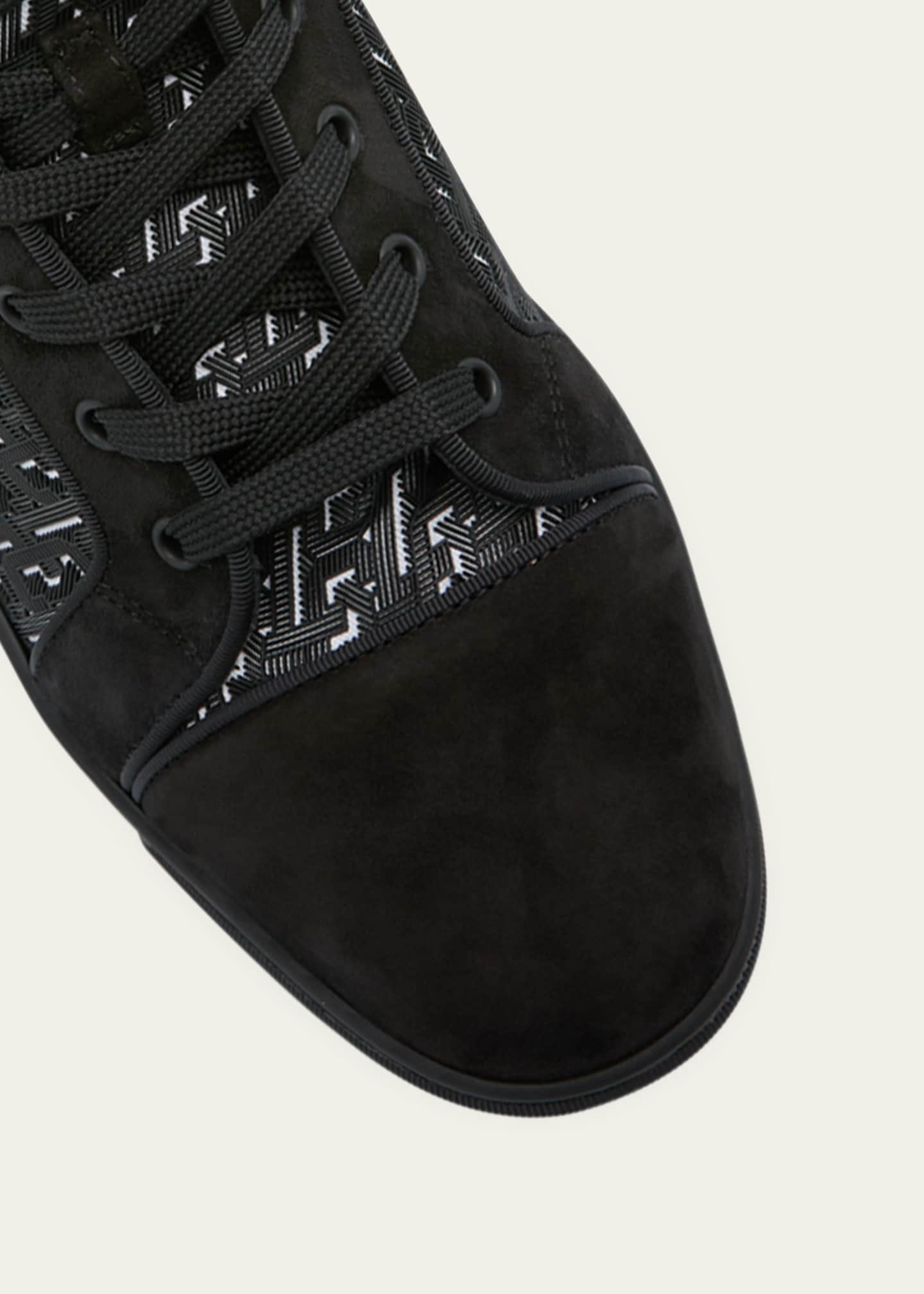 Christian Louboutin Louis Orlato Monogram High-top Sneakers for Men