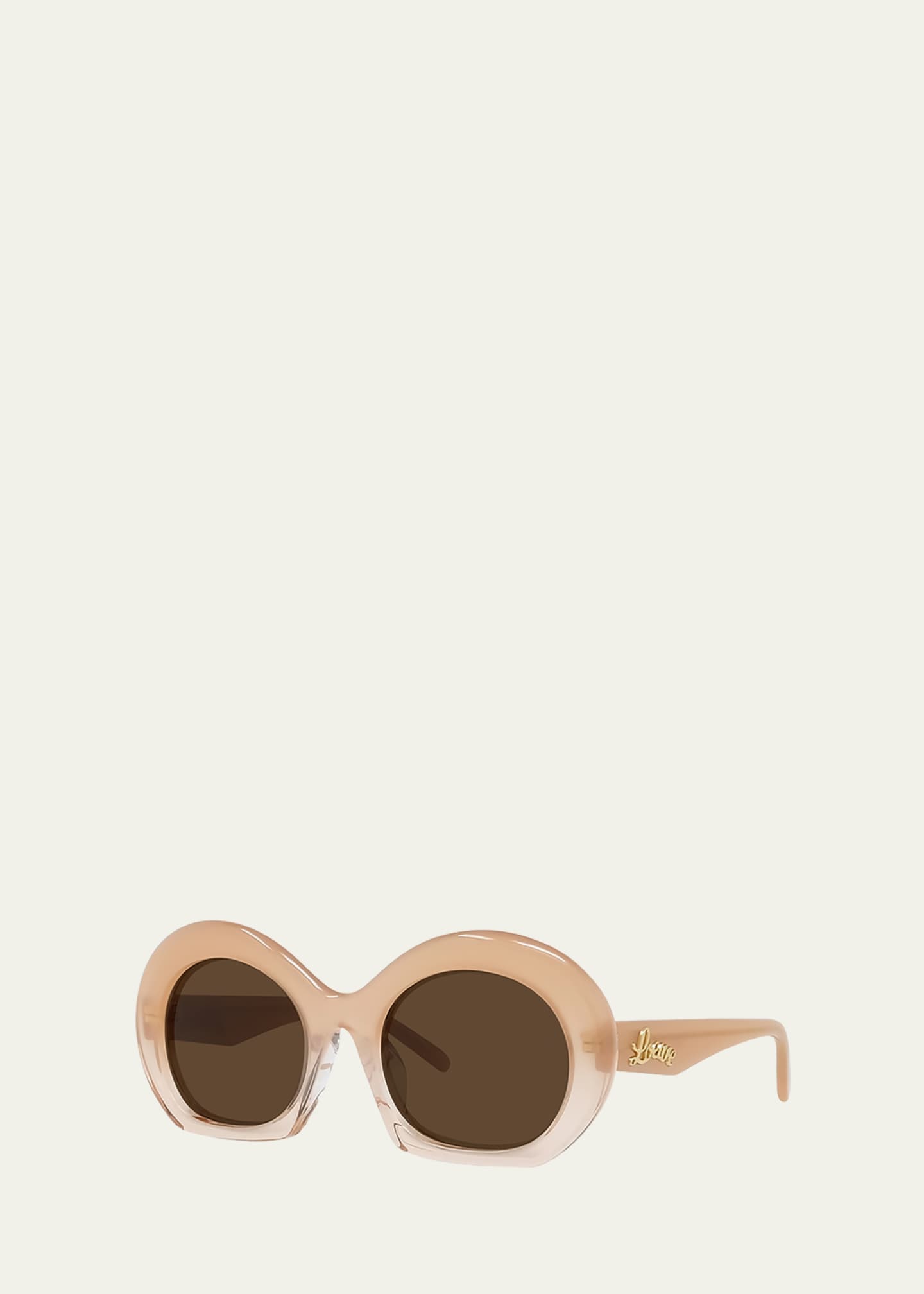Loewe Half Moon Acetate Sunglasses Image 2 of 3