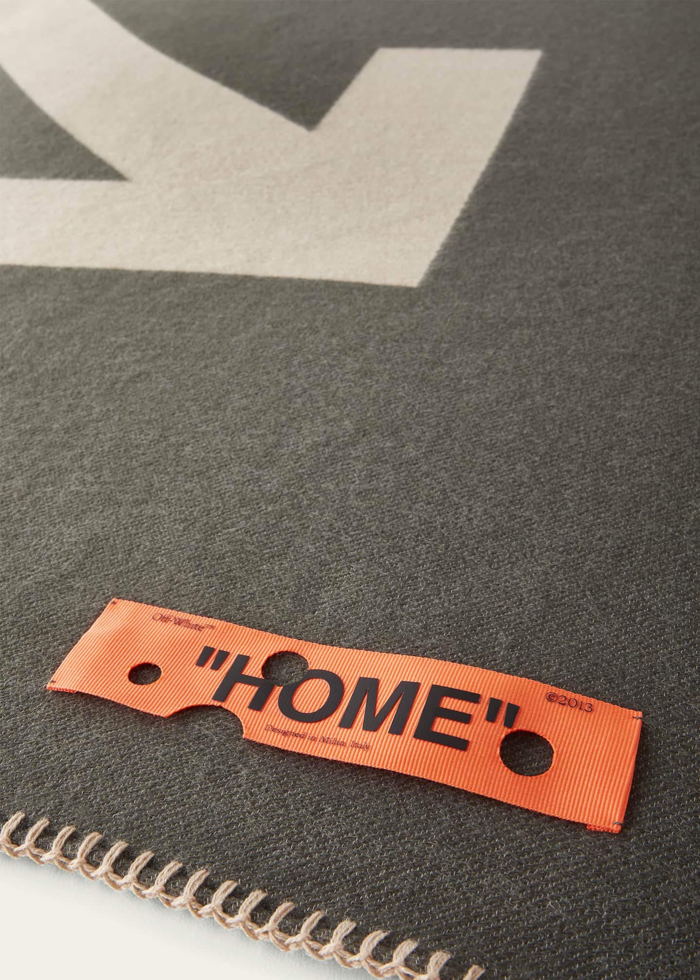 Off-White Arrow Blanket Image 2 of 2