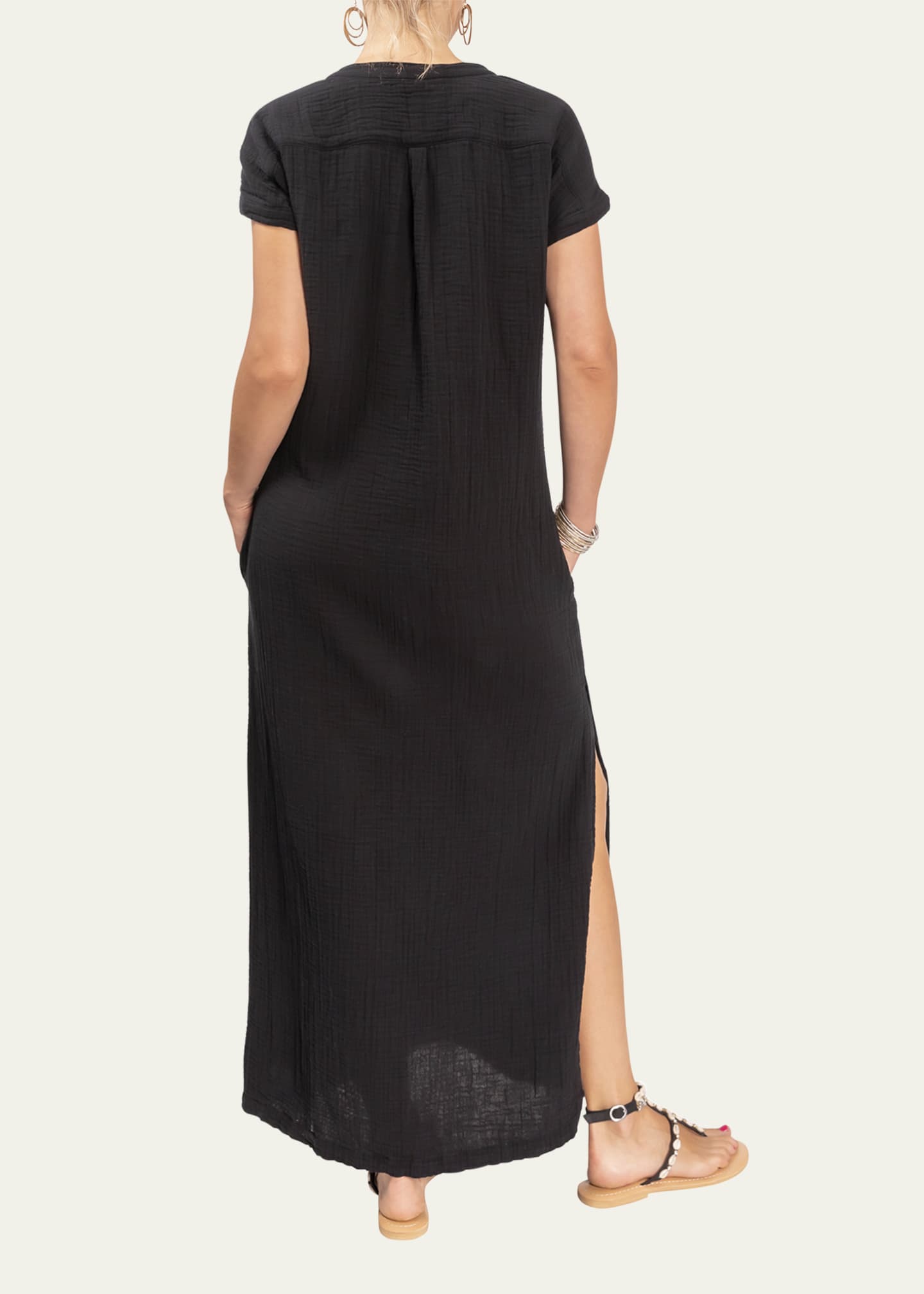 Everyday Ritual Stacey Gauze Caftan Bergdorf Goodman