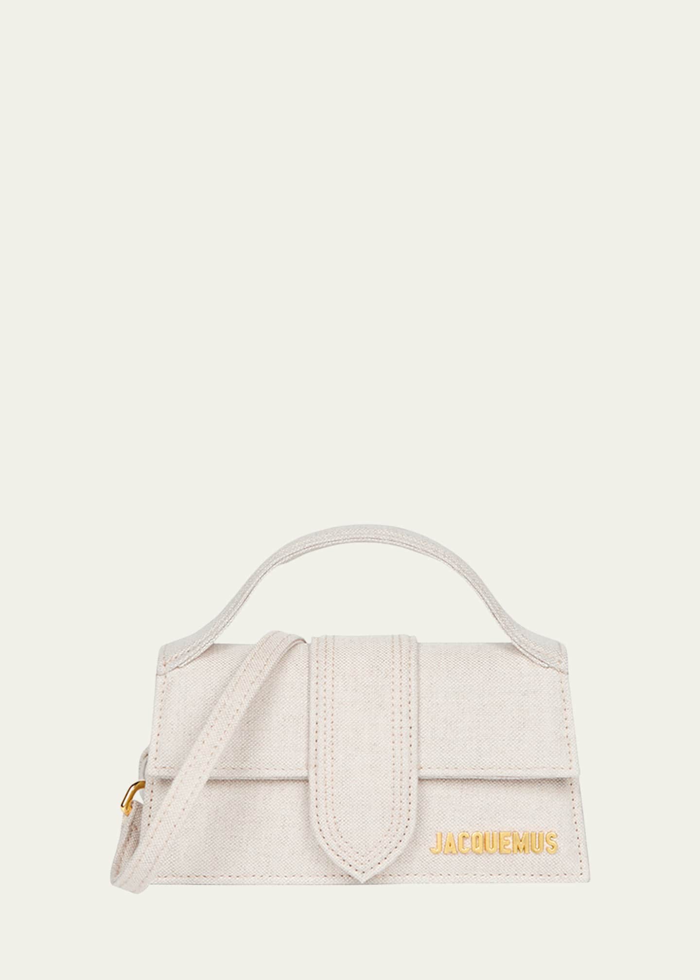 Jacquemus Le Bambino Linen TopHandle Bag Bergdorf Goodman