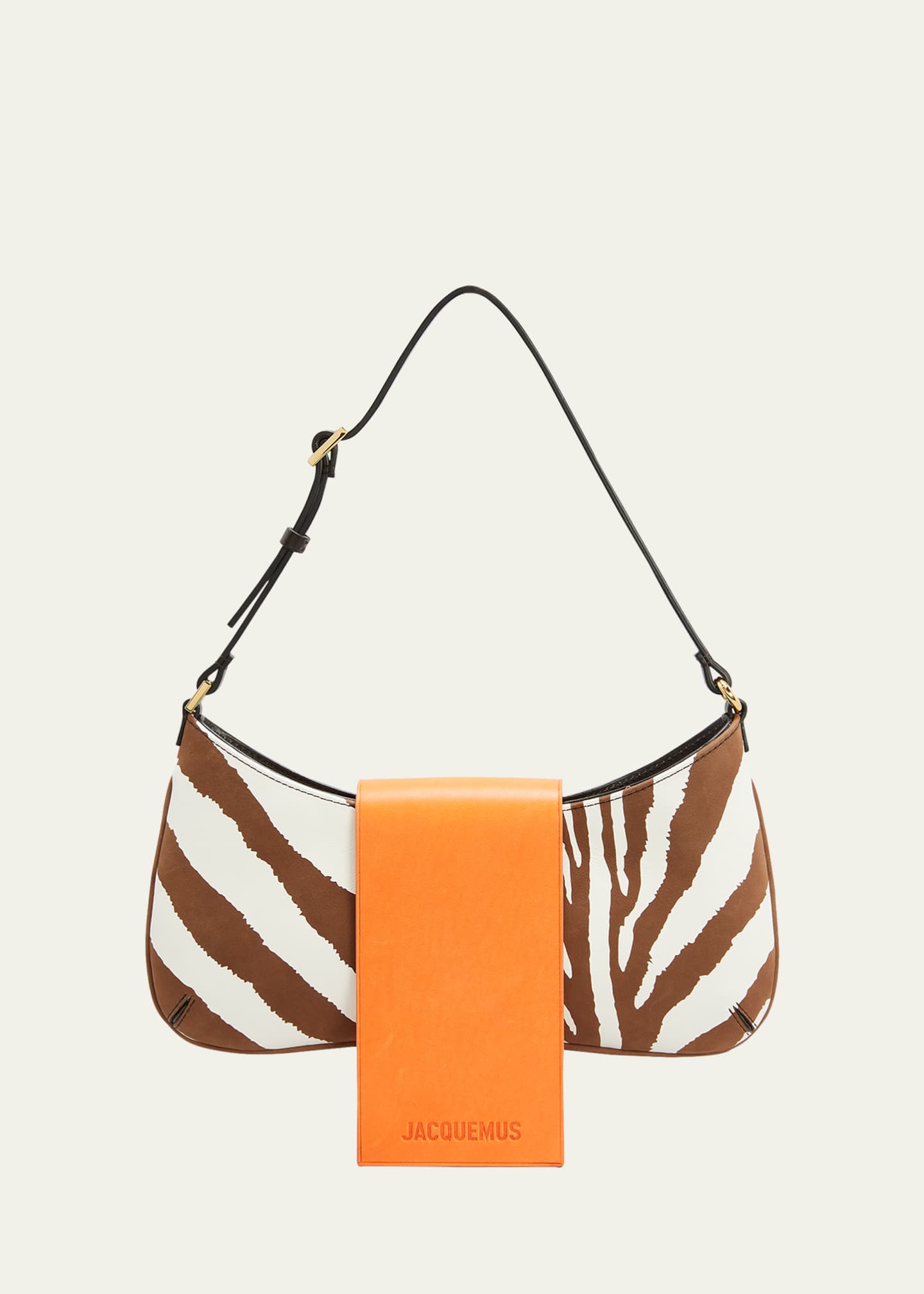 Jacquemus Le Bisou Zebra Shoulder Bag Bergdorf Goodman