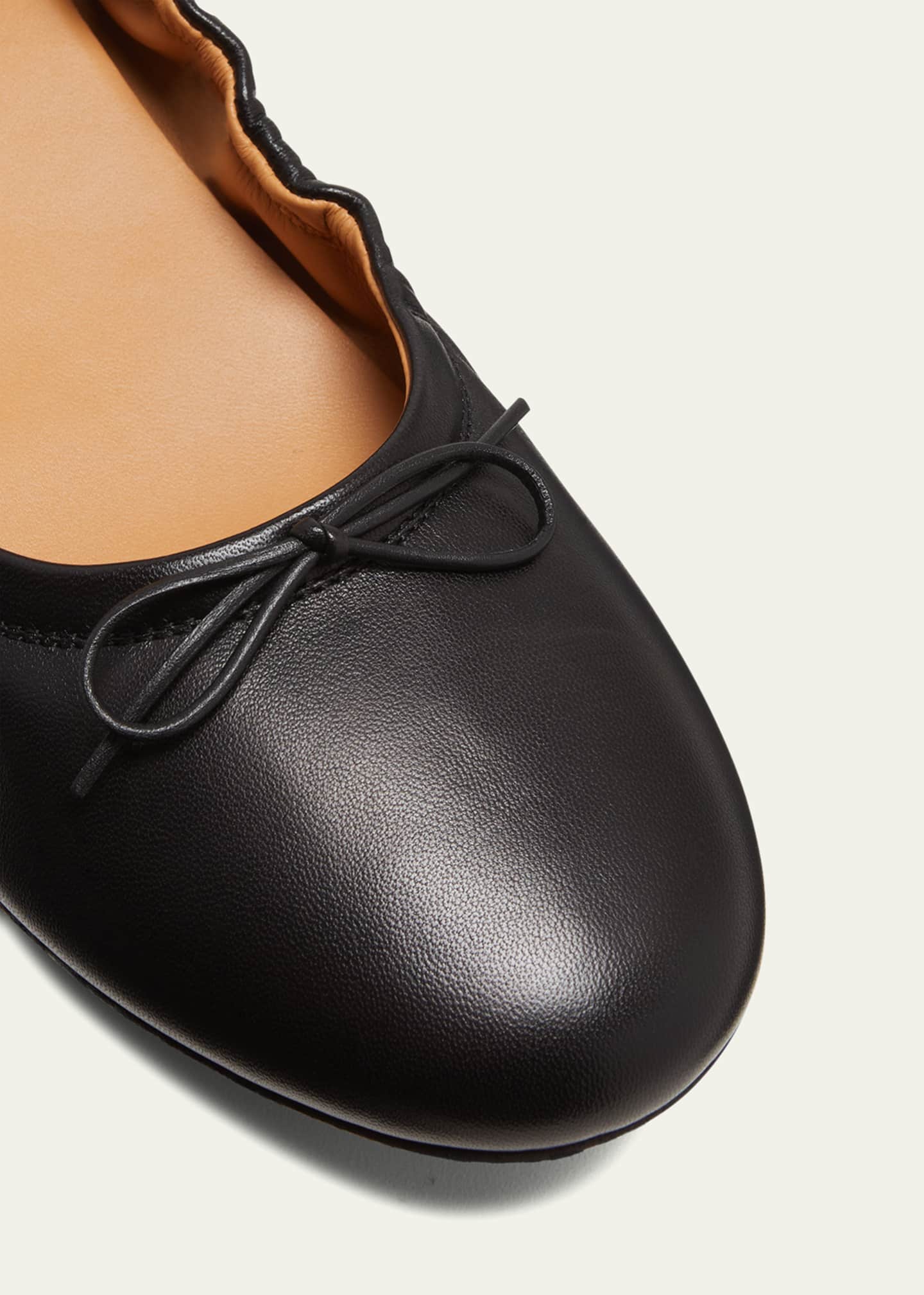 Tod's Gommini Leather Ballet Flats Image 5 of 5