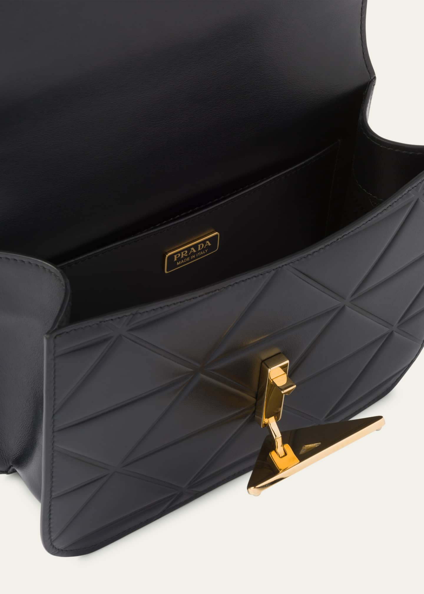 Prada Small Triangle Quilted Shoulder Bag Image 3 of 3